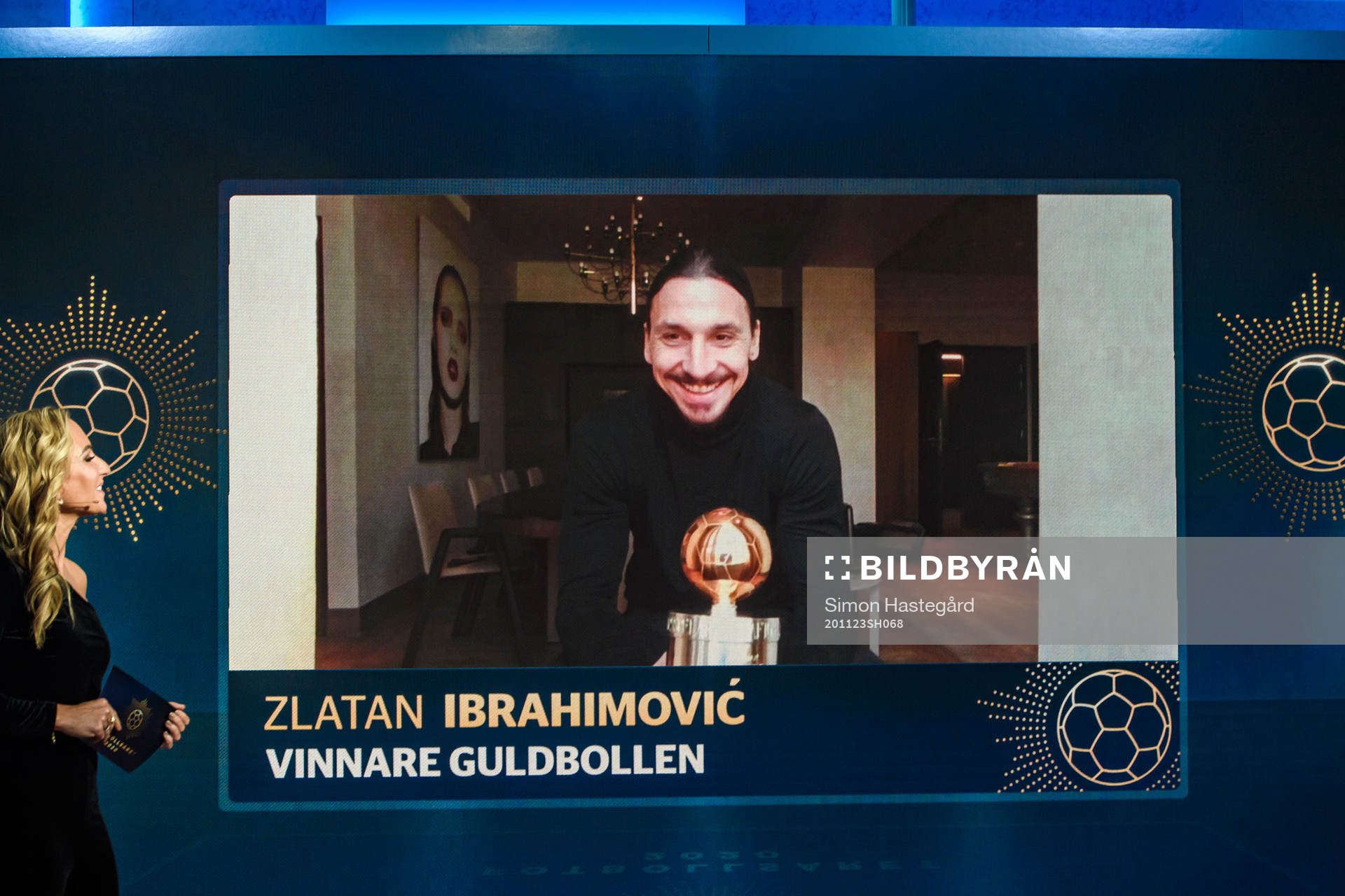 Zlatan Ibrahimovic, vinnare av Guldbollen