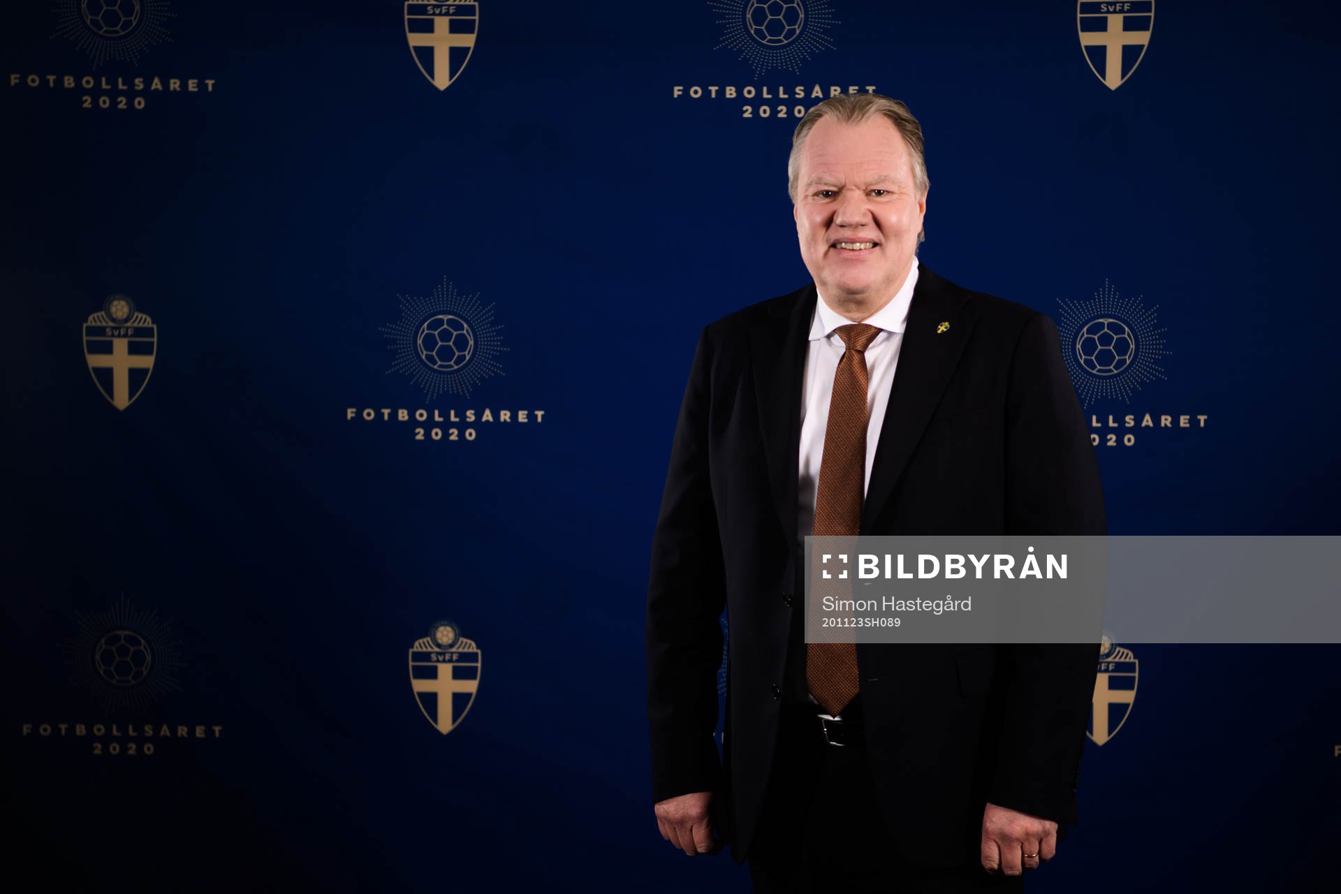 Fotbollförbundets ordförande Karl-Erik Nilsson