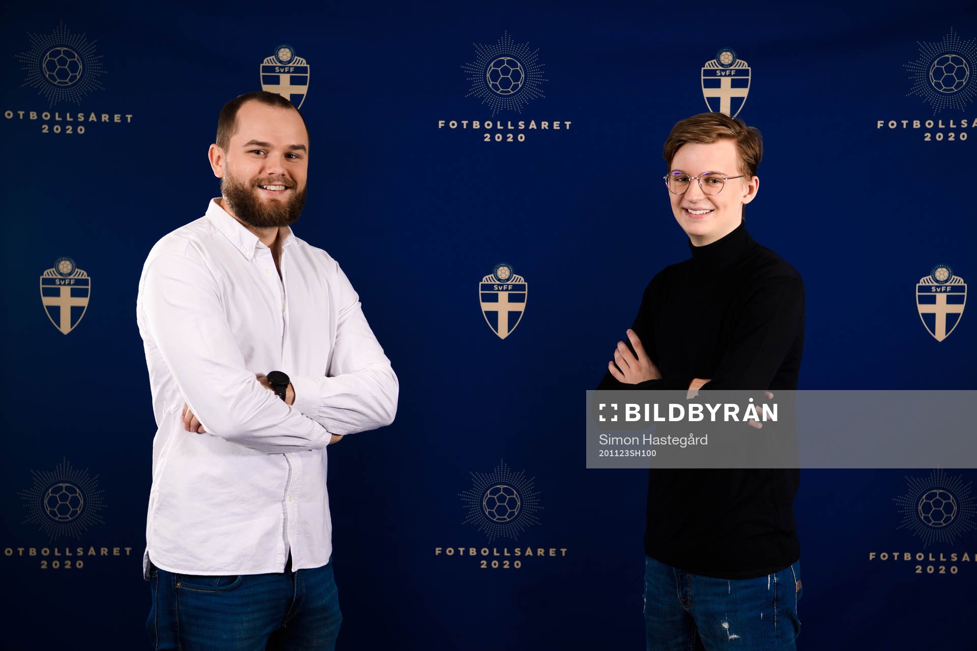 Pontus Frostvik, Manager i eFotboll,  och Olle Arbin