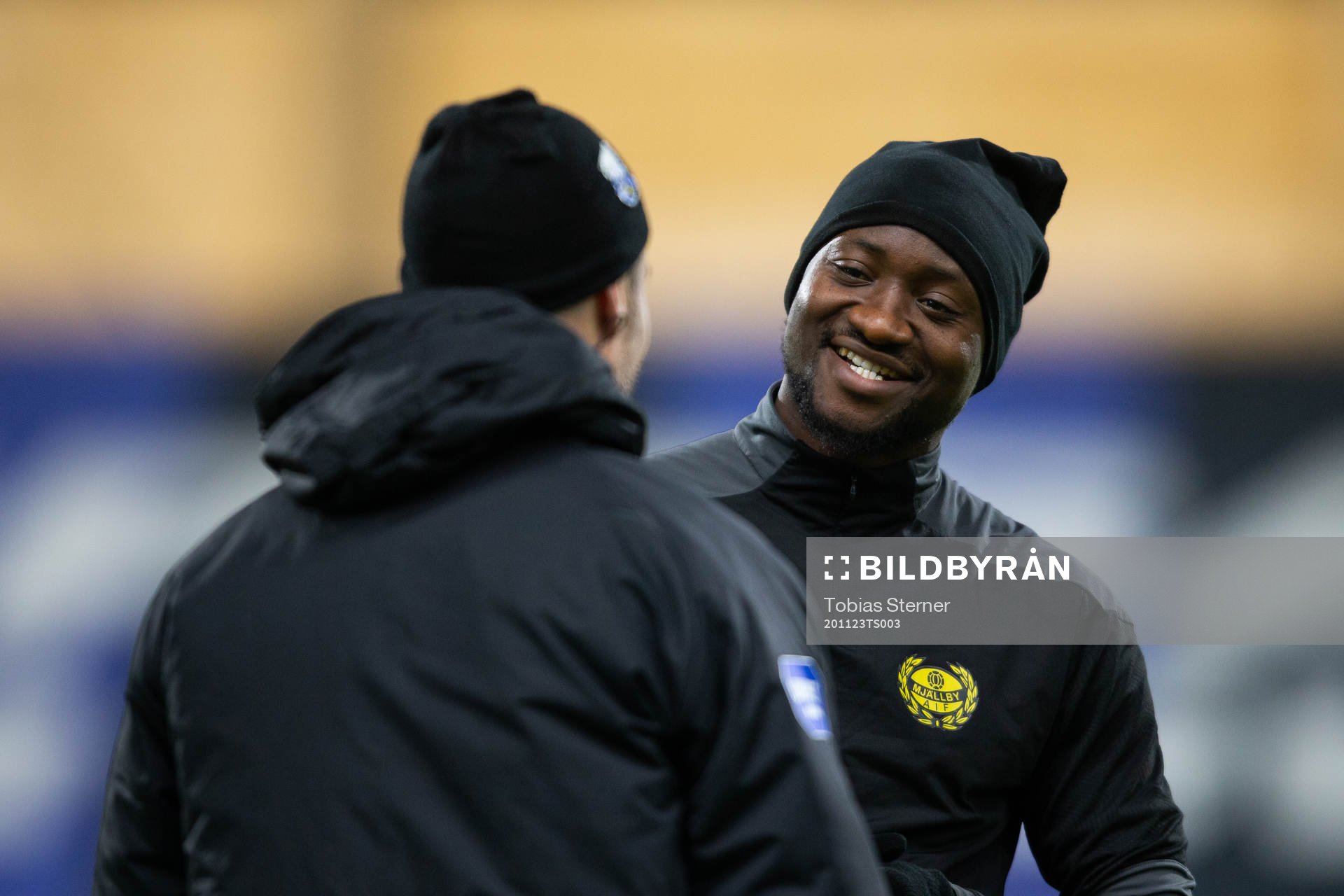 Mjällbys Moses Ogbu och Sirius Niklas Thor