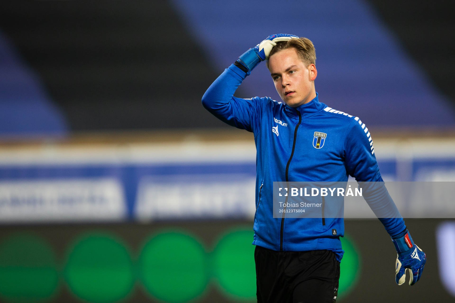 Sirius målvakt Hannes Sveijer