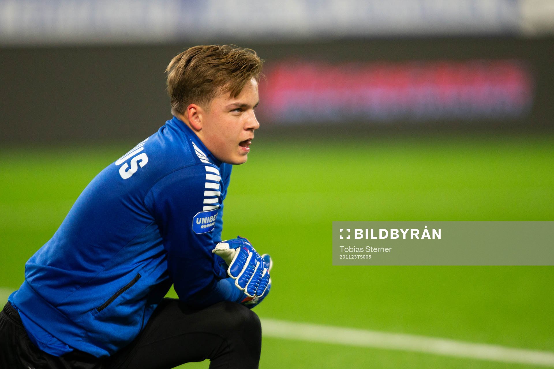 Sirius målvakt Hannes Sveijer