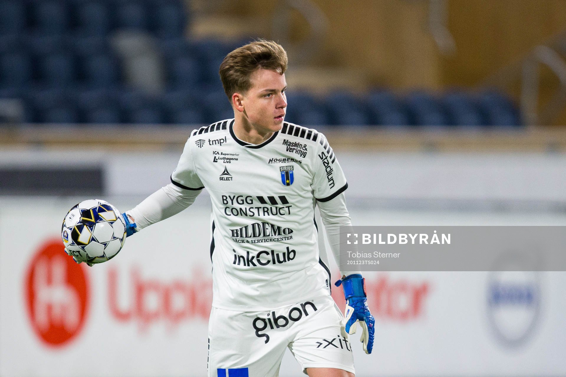 Sirius målvakt Hannes Sveijer
