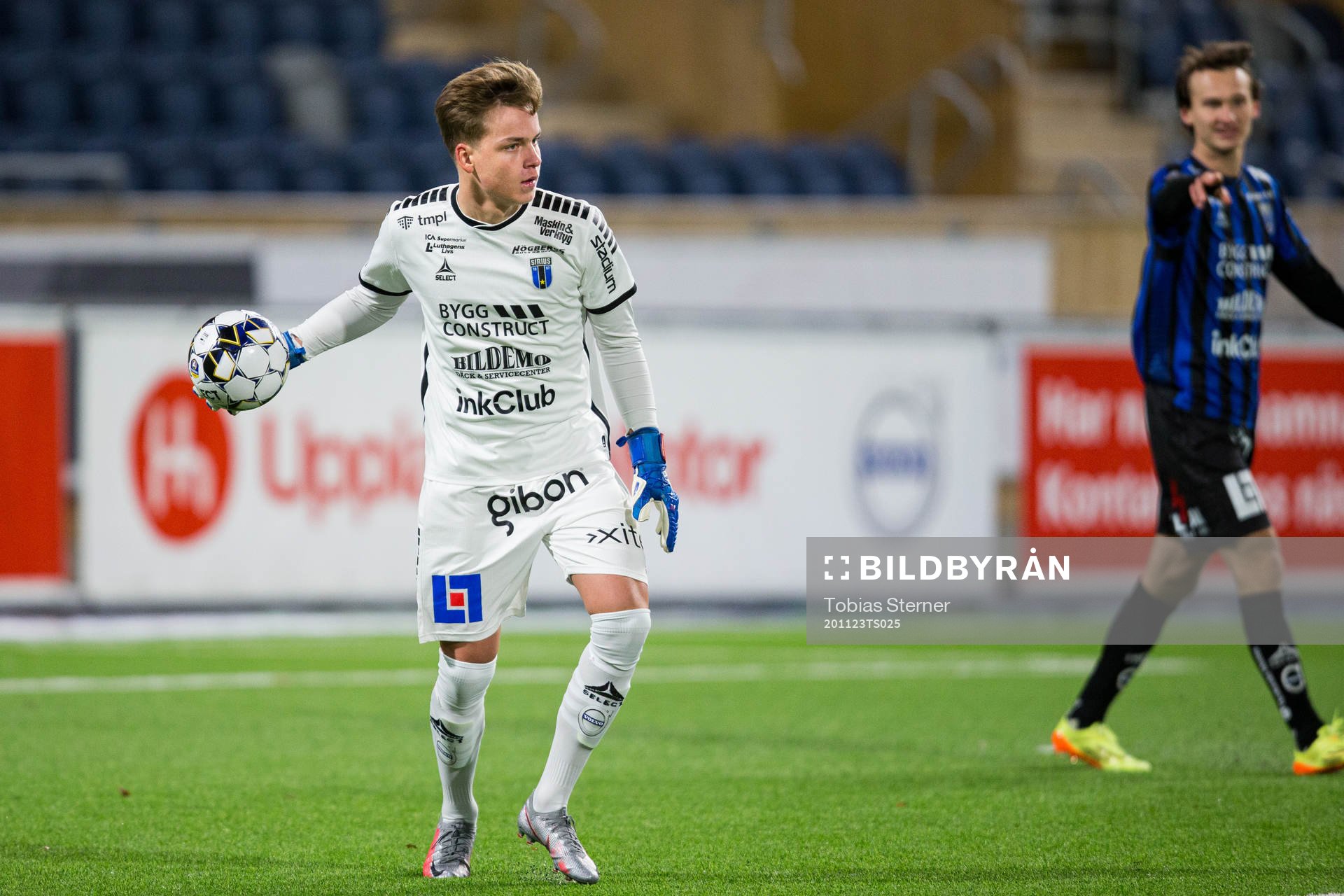 Sirius målvakt Hannes Sveijer