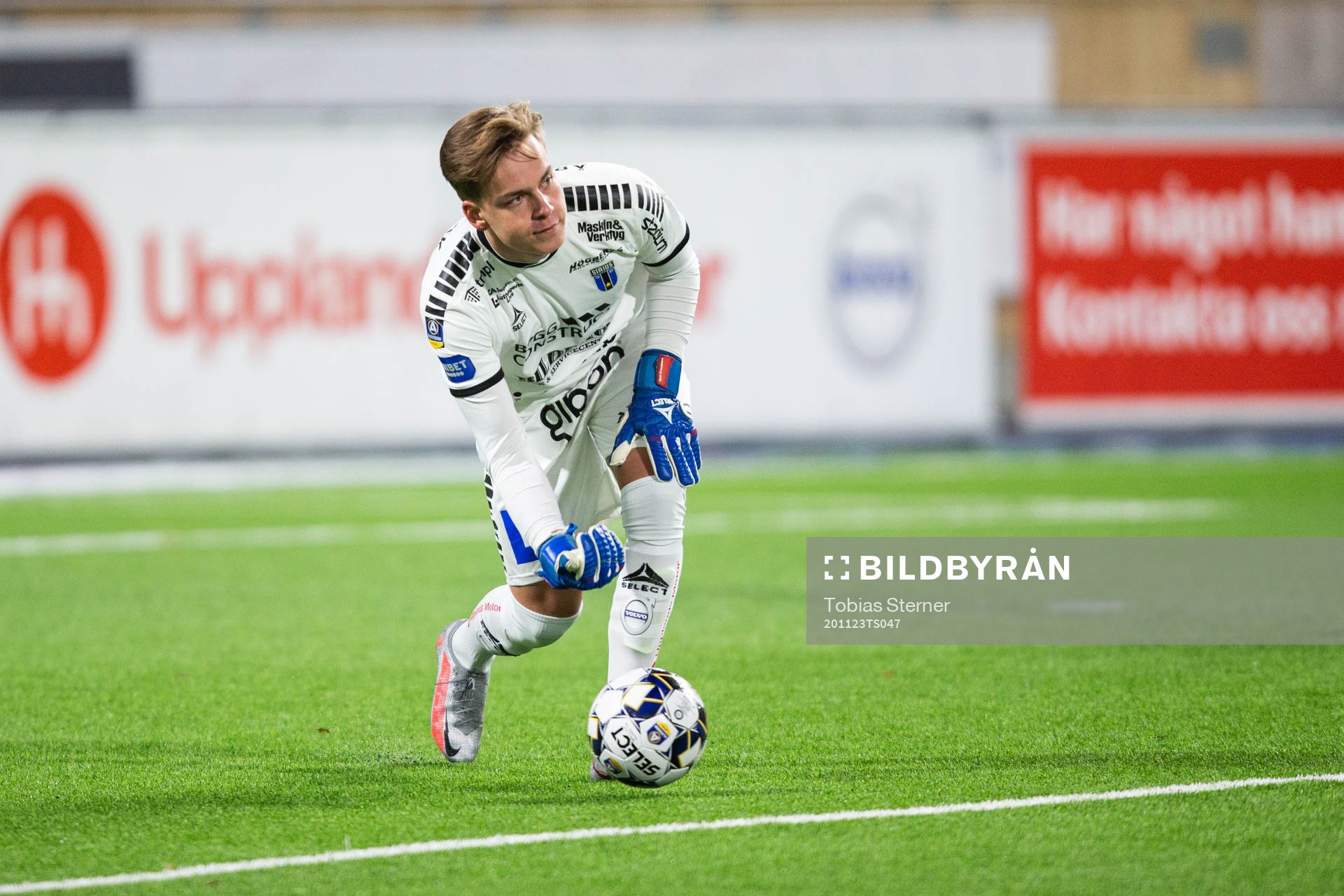 Sirius målvakt Hannes Sveijer