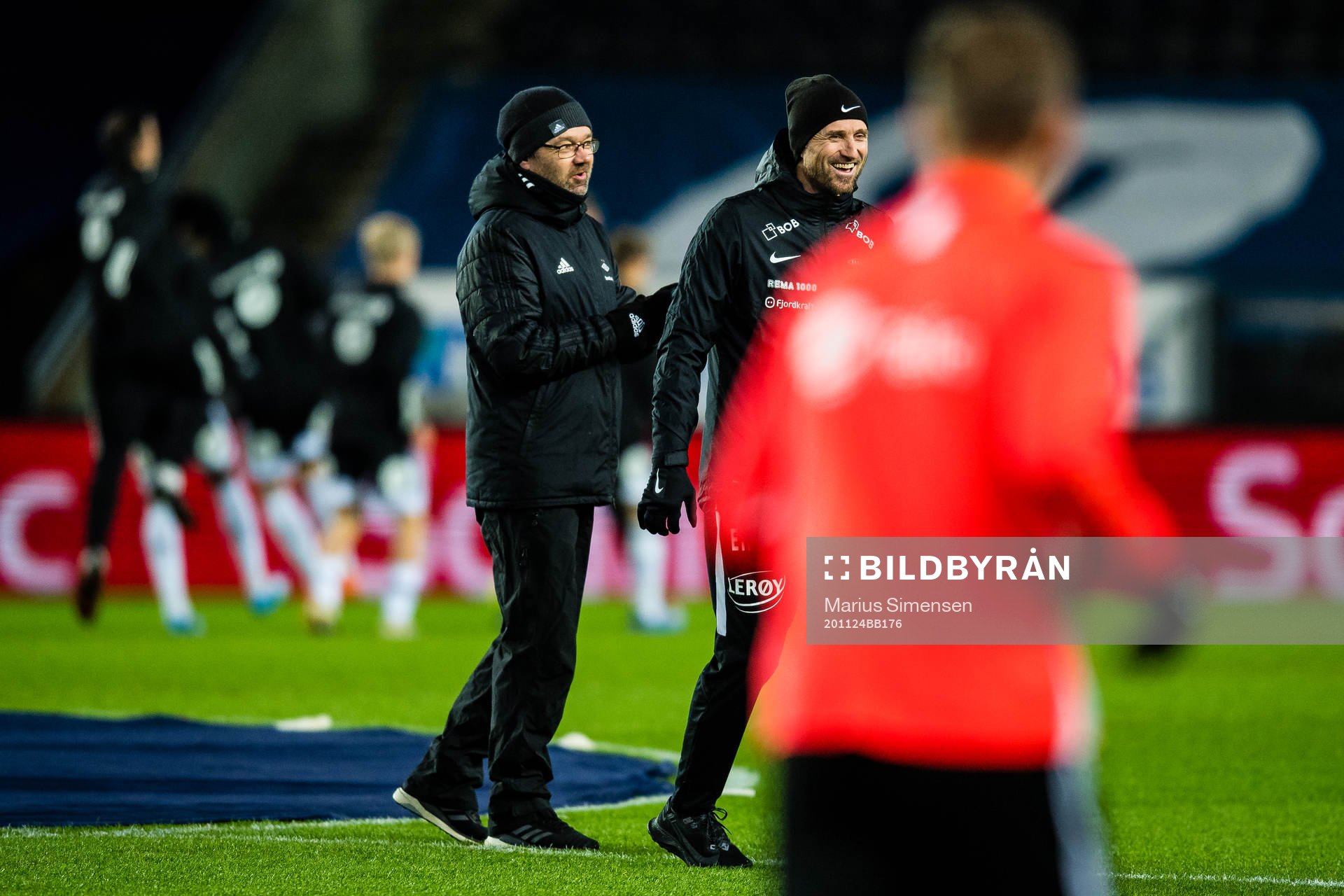 Geir Hansen, assistant coach of Rosenborg, and Eirik