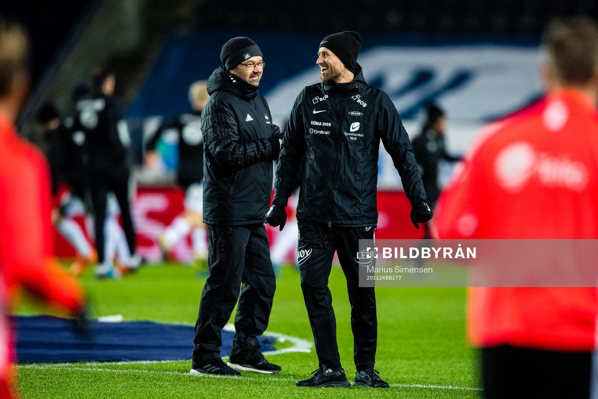 Geir Hansen, assistant coach of Rosenborg, and Eirik