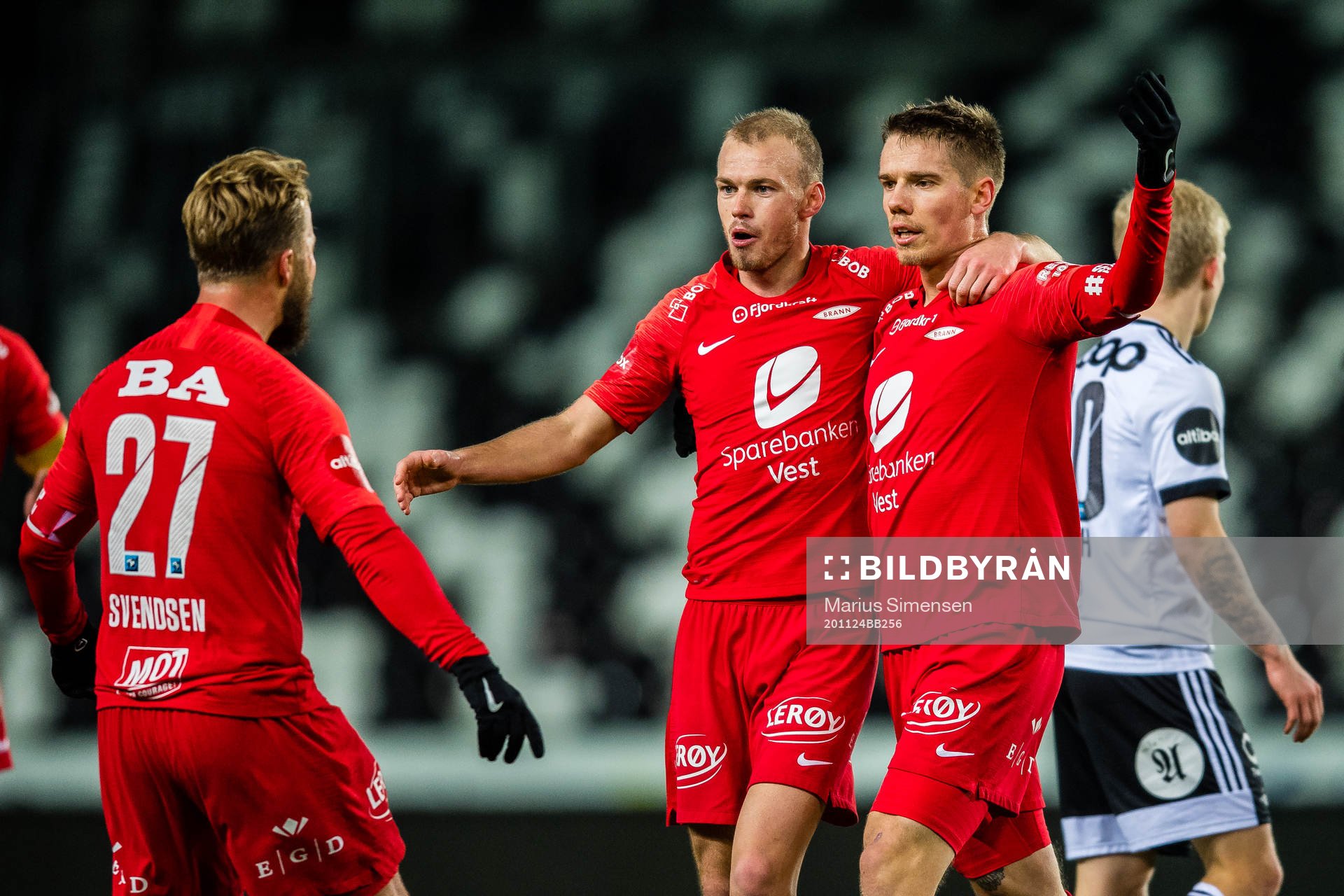 Robert Thomas Taylor of Brann celebrates