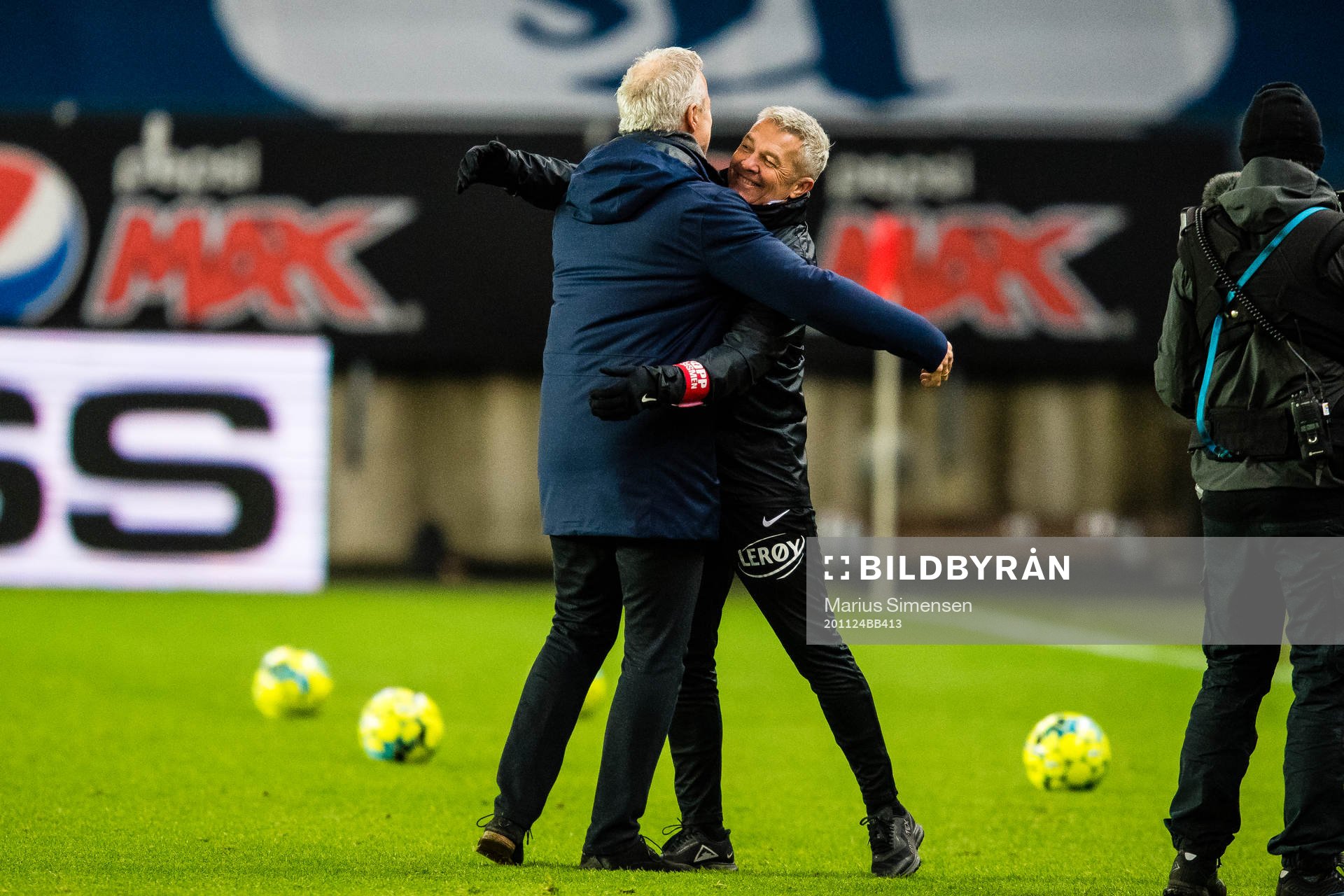 Rune Soltvedt, sports director of Brann, and Kåre
