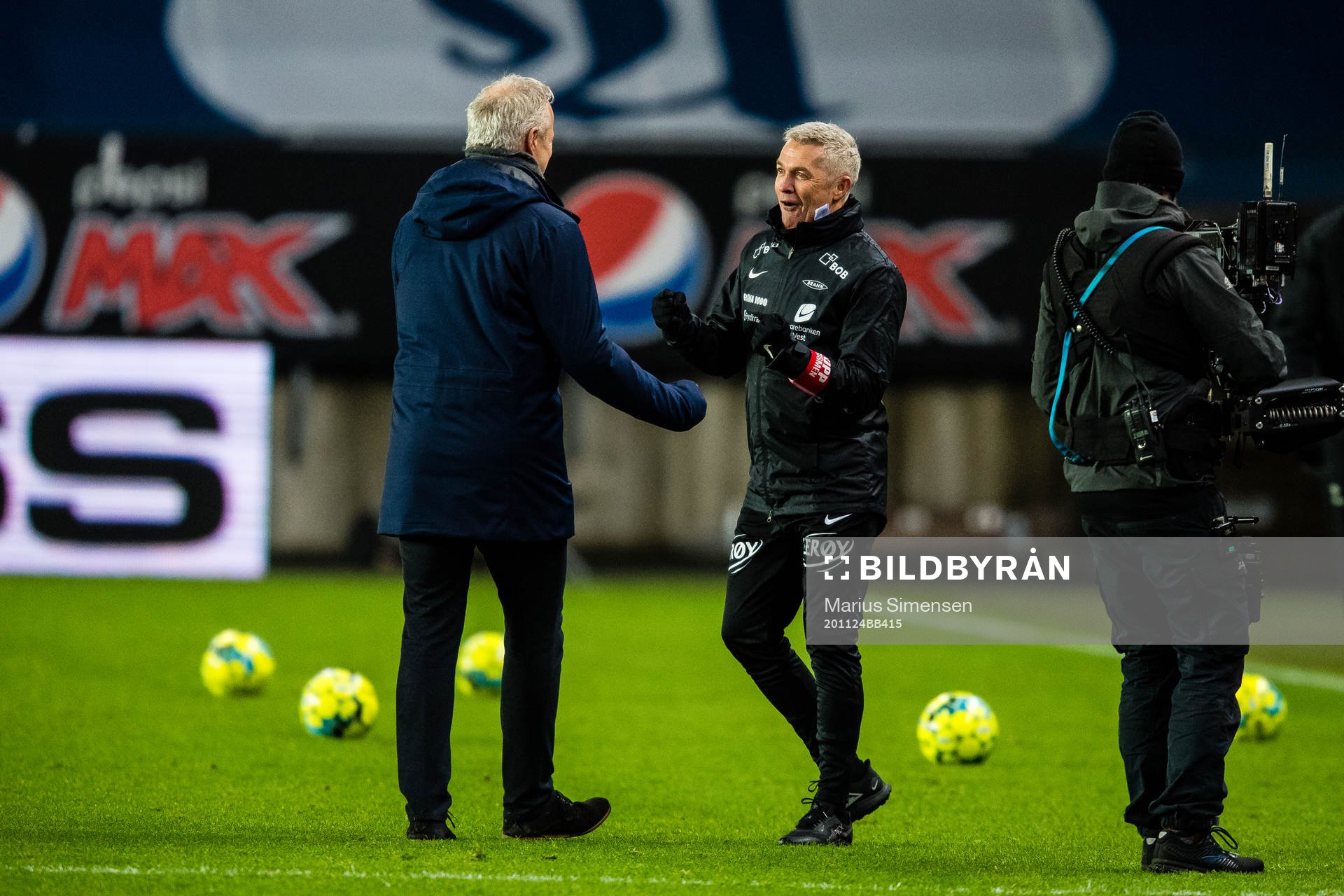 Rune Soltvedt, sports director of Brann, and Kåre
