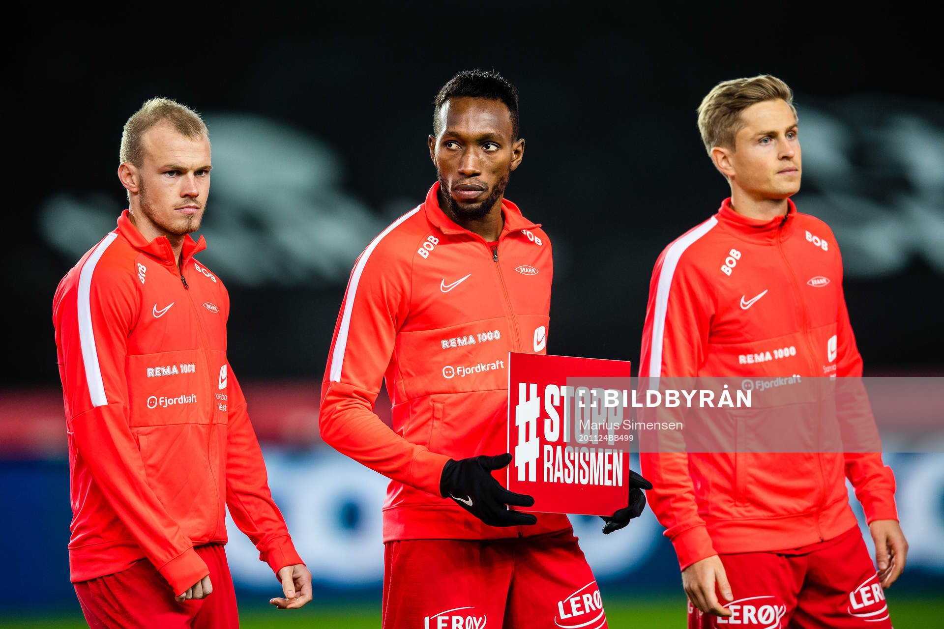Petter Dahle Strand, Karamoko Daouda Bamba and Thomas