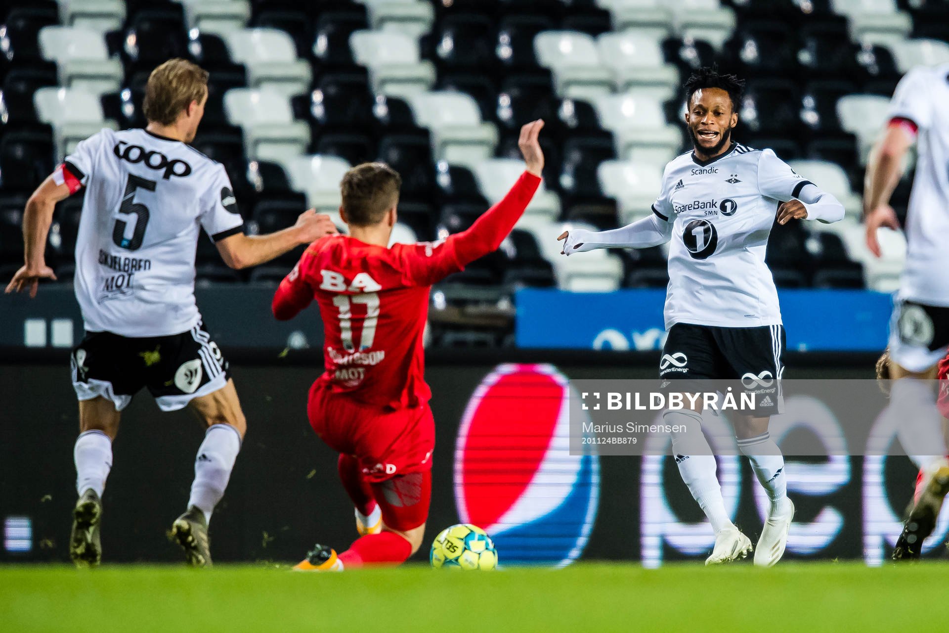 Samuel Adeniyi Adegbenro of Rosenborg