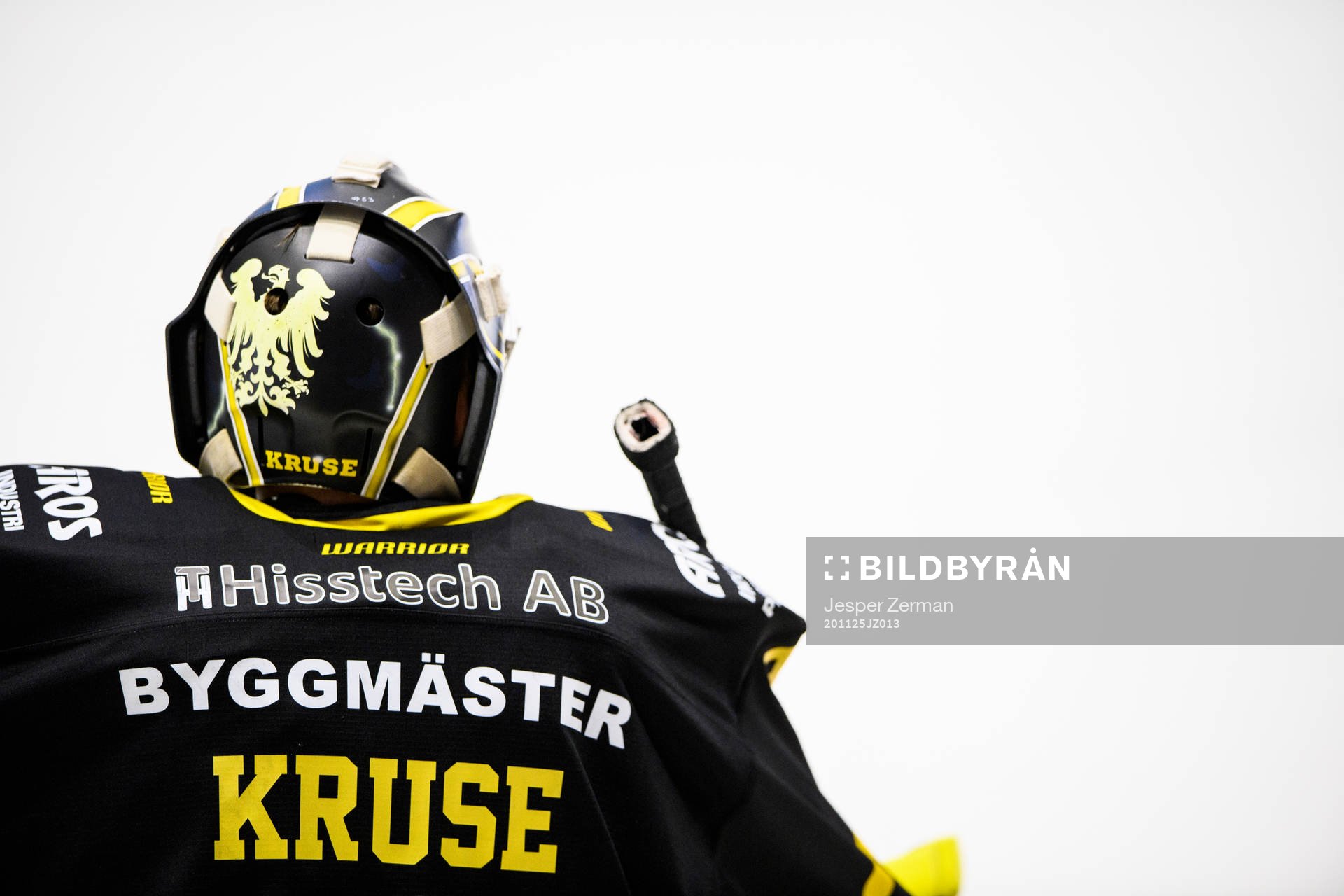 Ryygtavlan på målvakt Emil Kruse