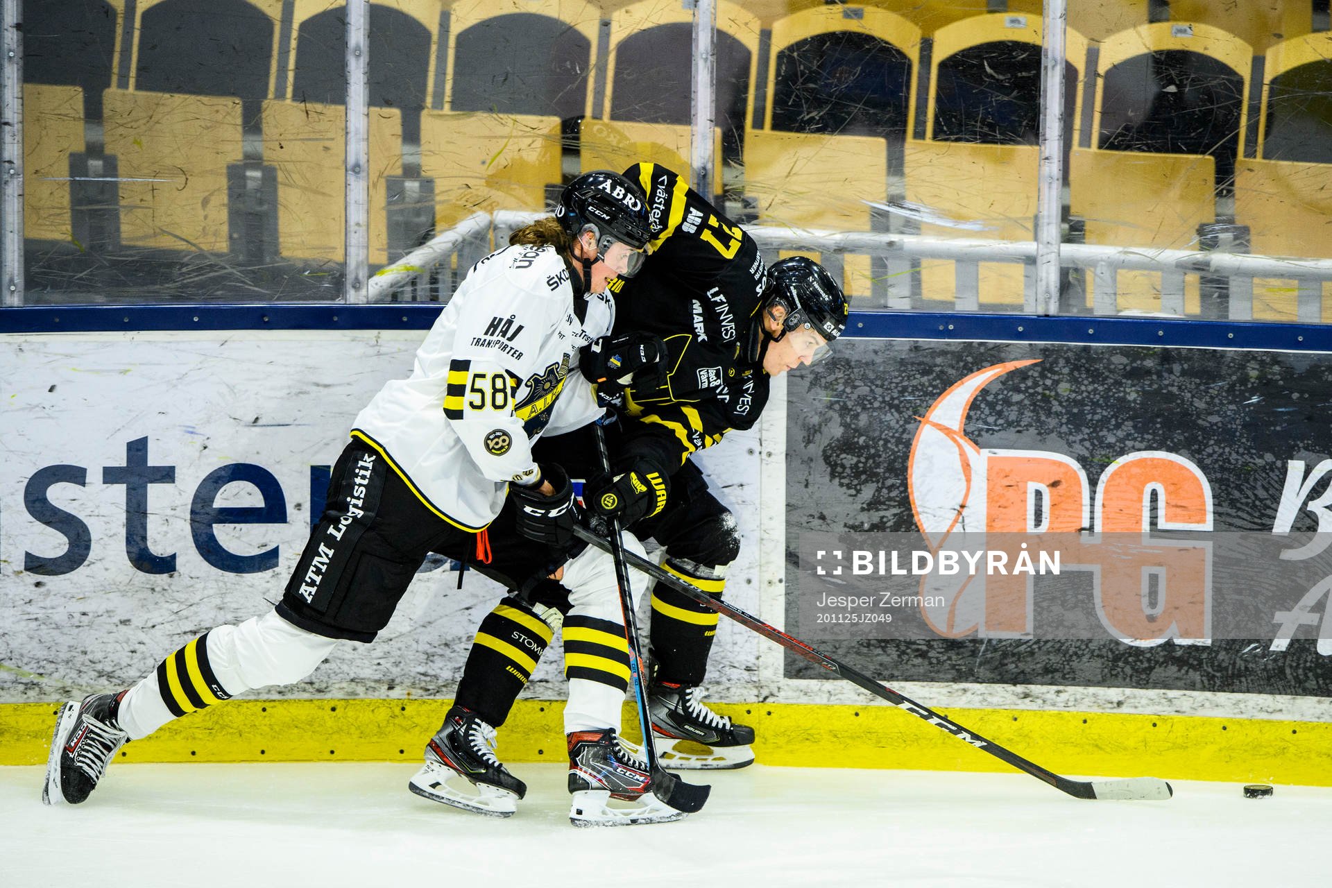 s Malte Setkov och Västerås Sebastian Benker