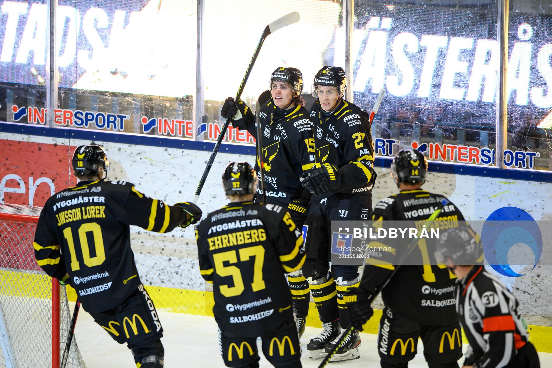 Västerås Filiph Åström och Sebastian Benker jublar