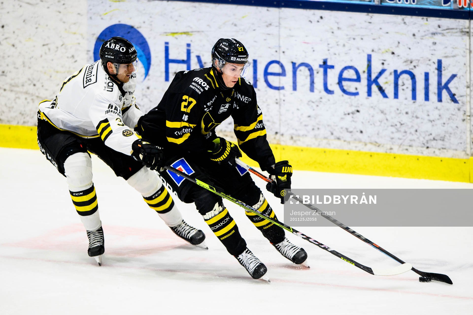 s Simon Fernholm och Västerås Sebastian Benker
