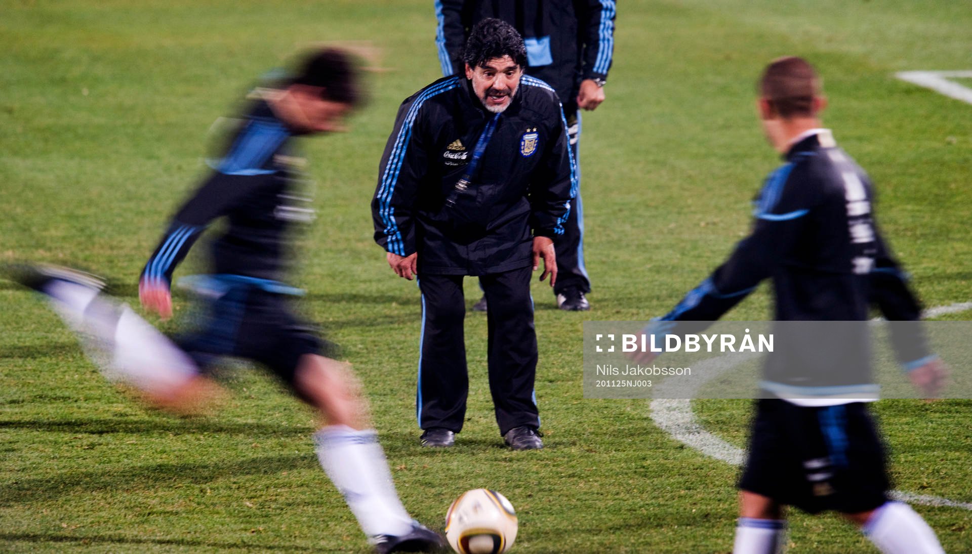 Diego Maradona, förbundskapten Argentina