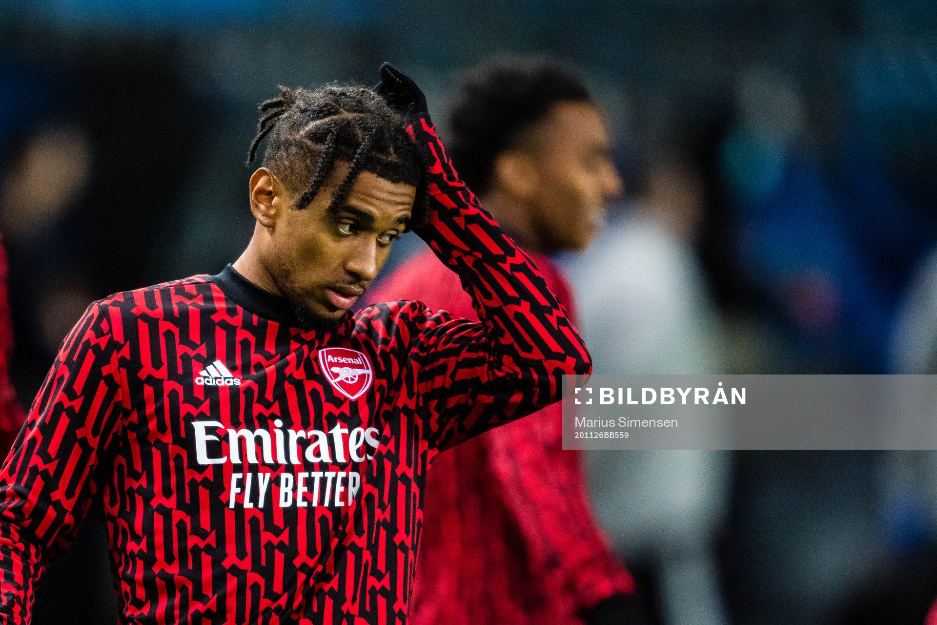 Reiss Nelson of Arsenal