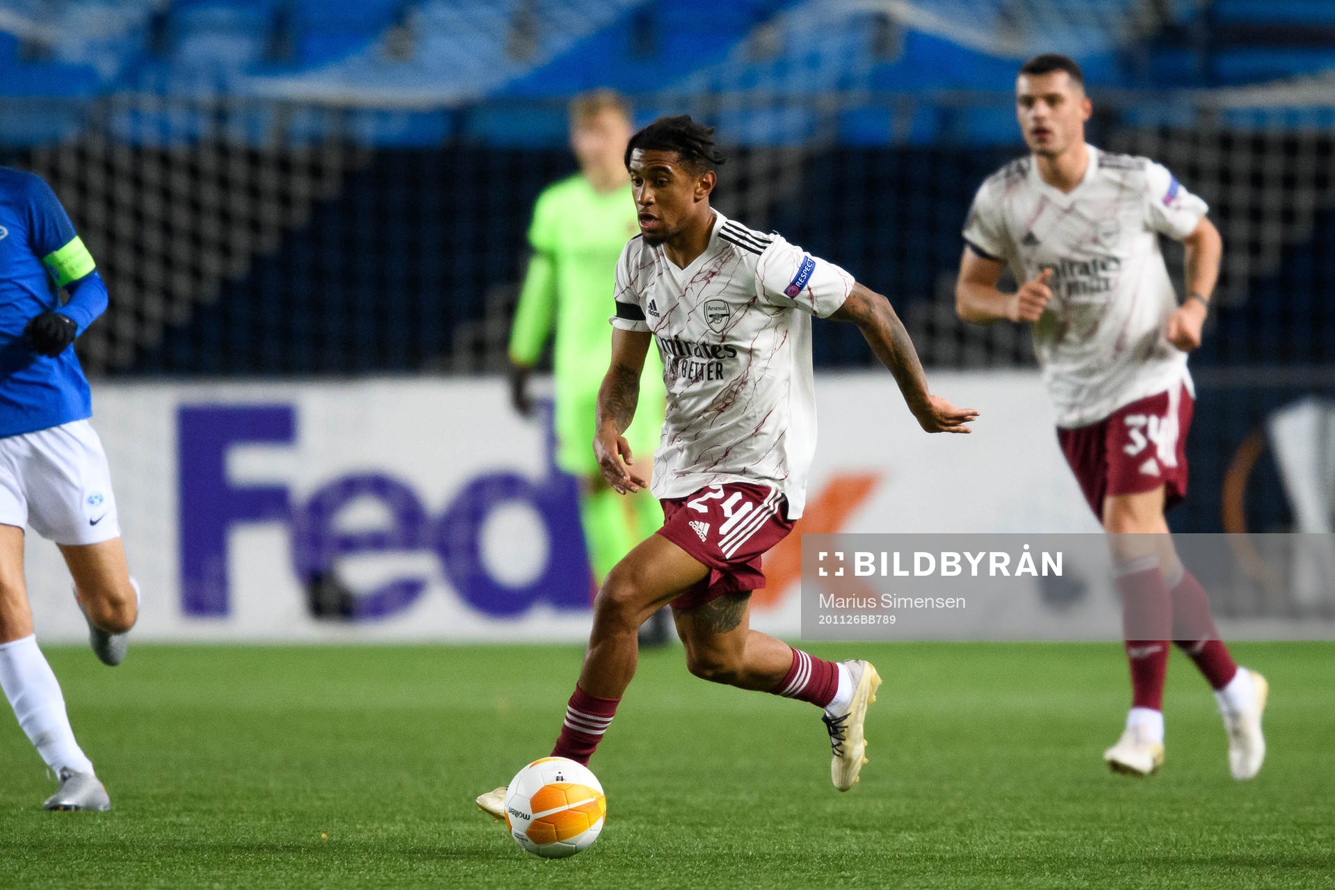 Reiss Nelson of Arsenal