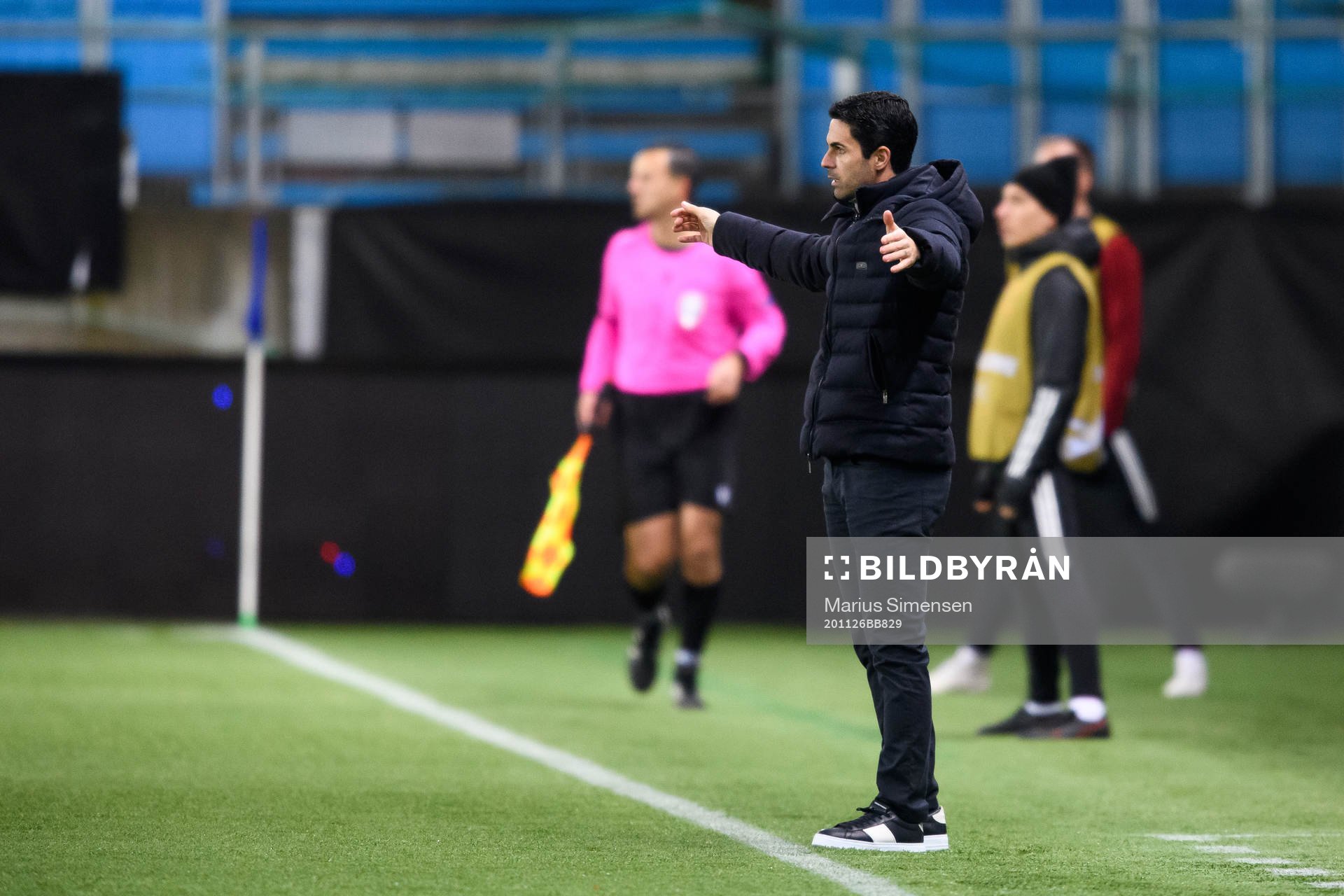 Head coach Mikel Arteta of Arsenal