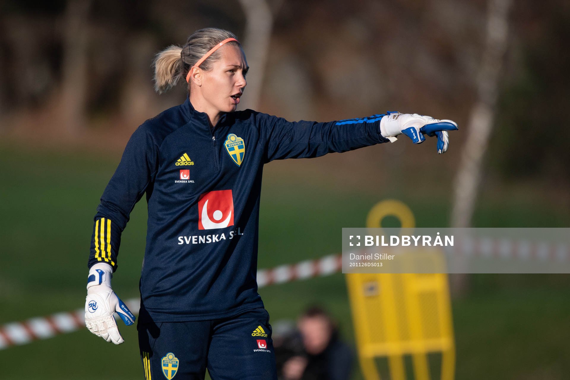 Målvakten Jennifer Falk