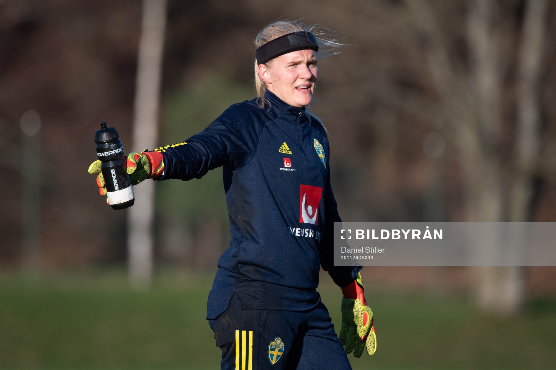 Målvakten Emma Holmgren