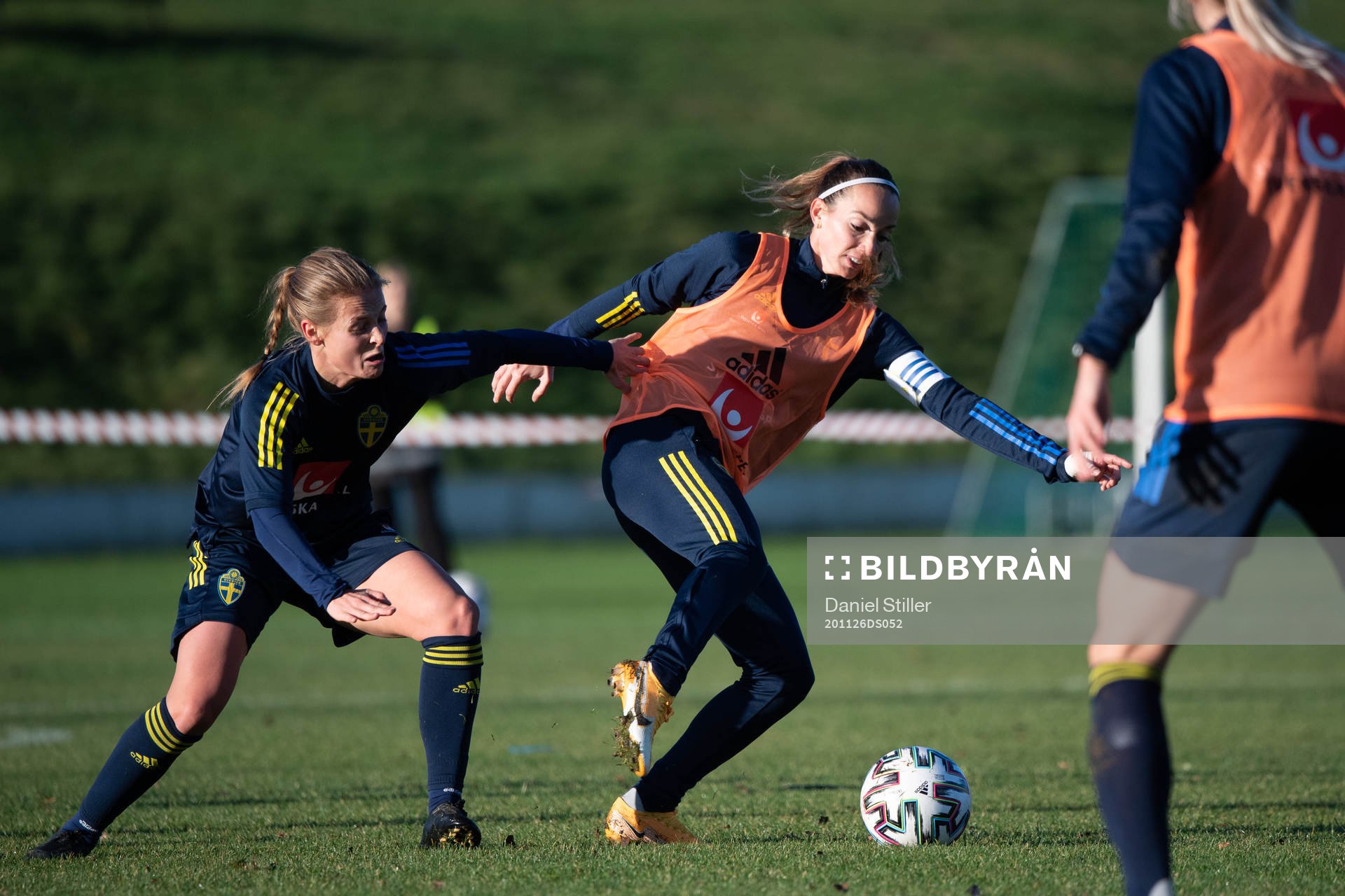 Anna Anvegård och Kosovare Asllani