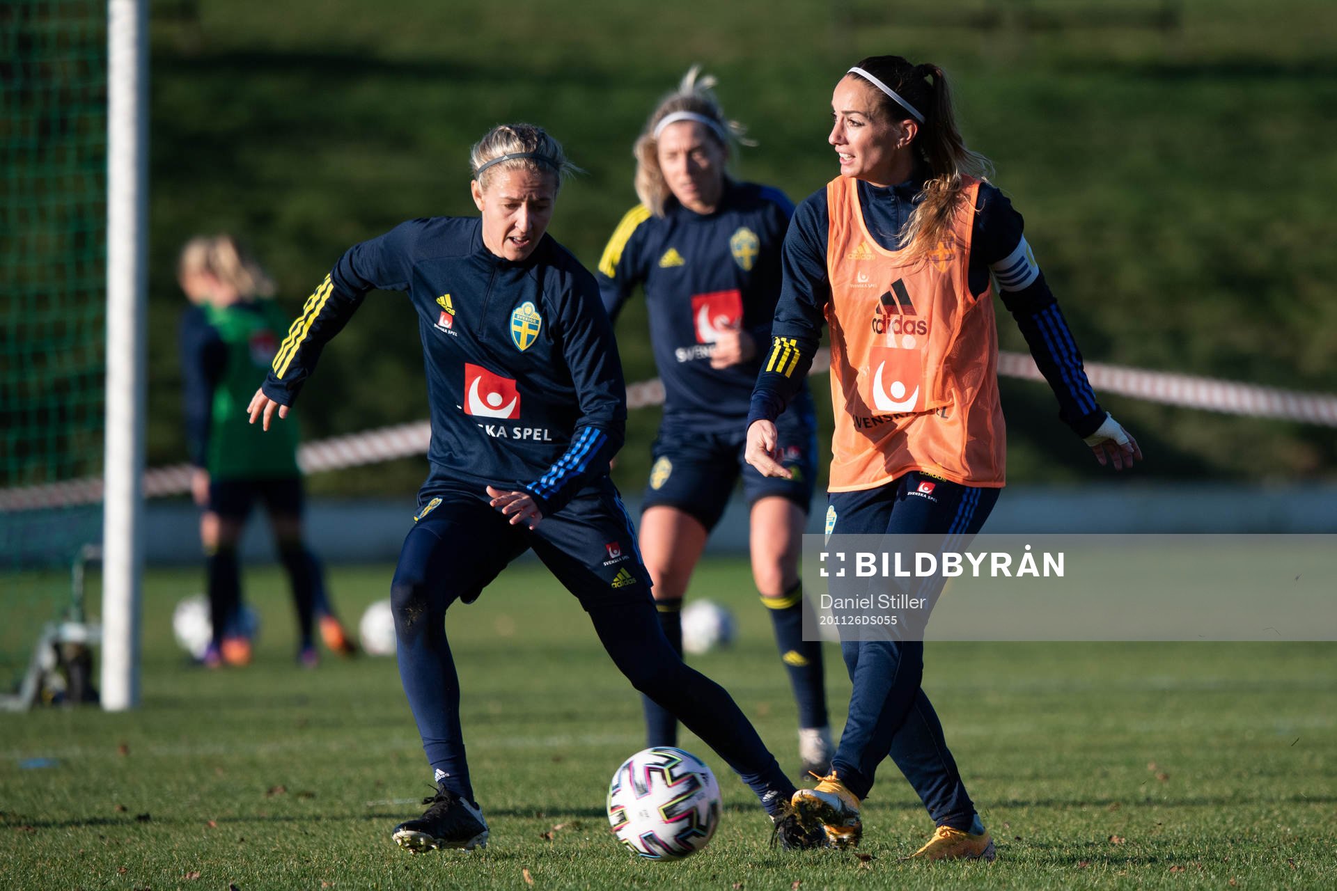 Emma Kullberg och Kosovare Asllani