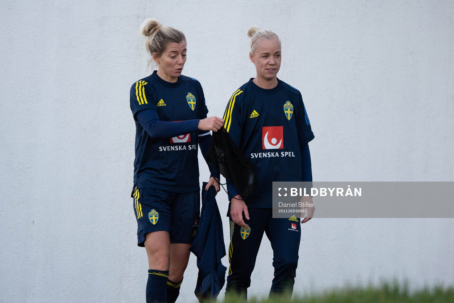 Linda Sembrant och Caroline Seger