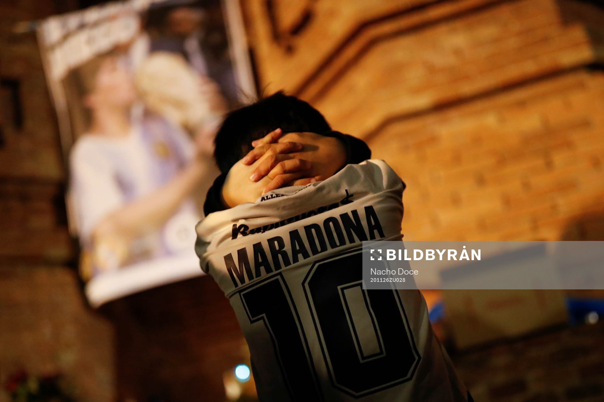 Five years old Inaki Gonzalez Reynoso, who was born in
