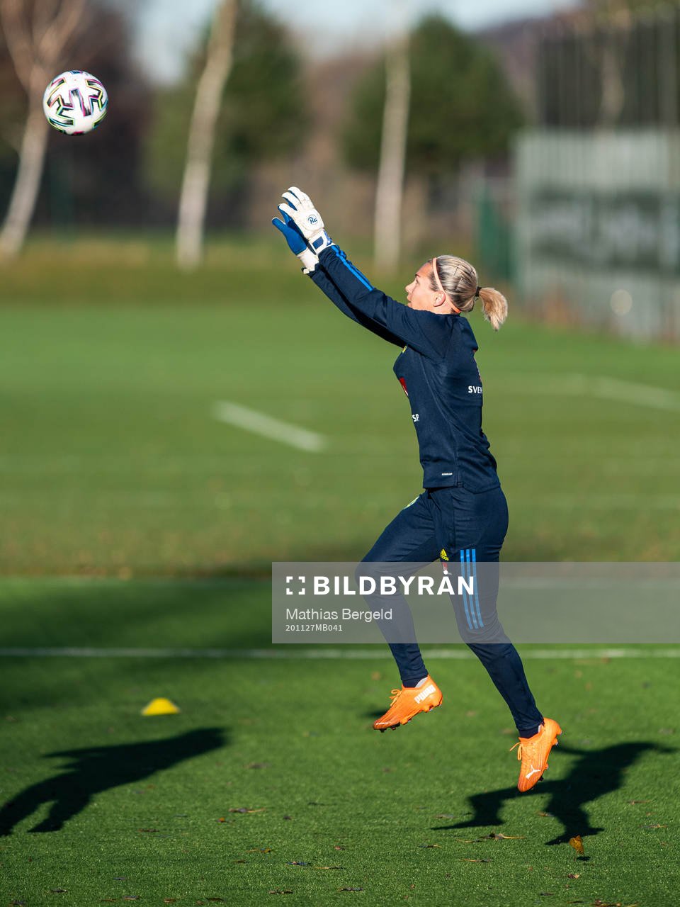 Målvakt Jennifer Falk
