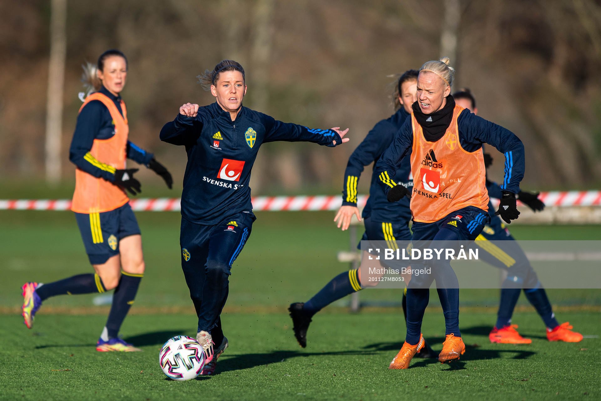 Olivia Schough och Caroline Seger