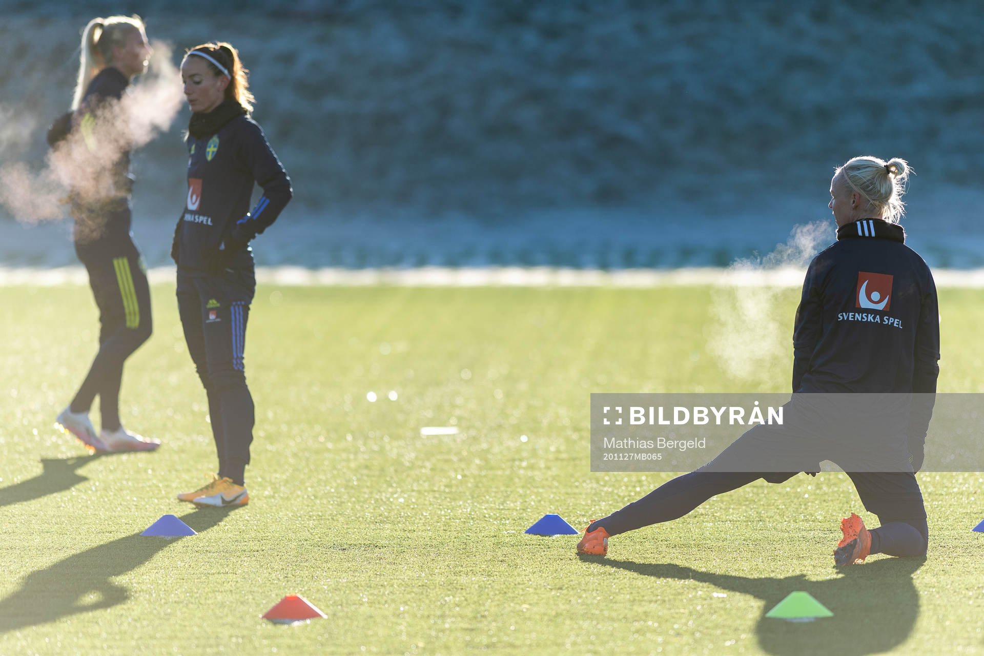 Caroline Seger och Kosovare Asllani