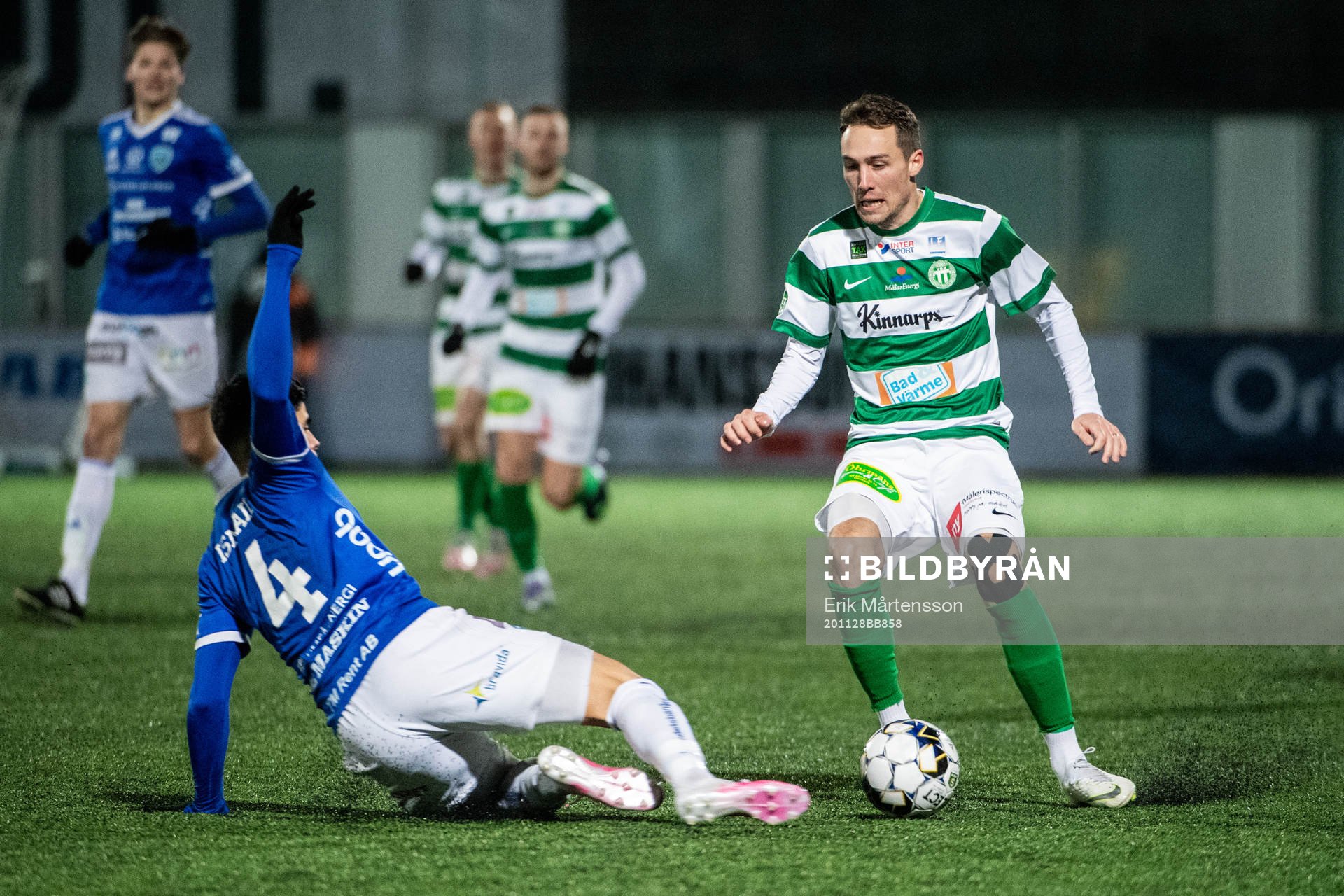 under fotbollsmatchen i Superettan mellan Umeå FC och