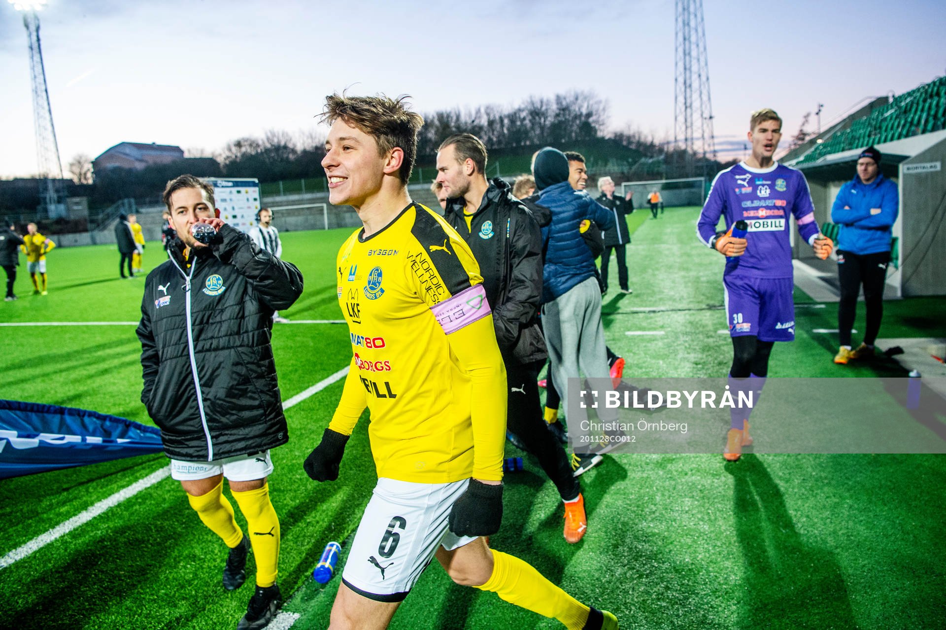 Lunds Gustav Båth Sågänger jublar