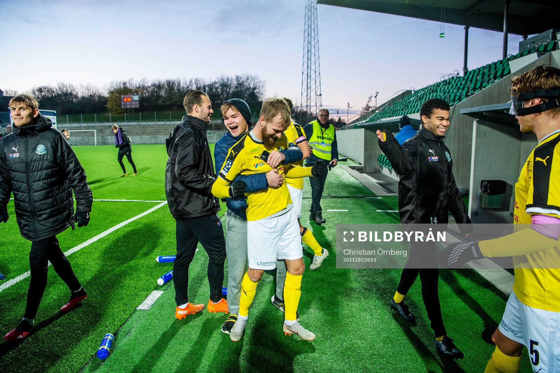 Lunds Victor Wernersson jublar
