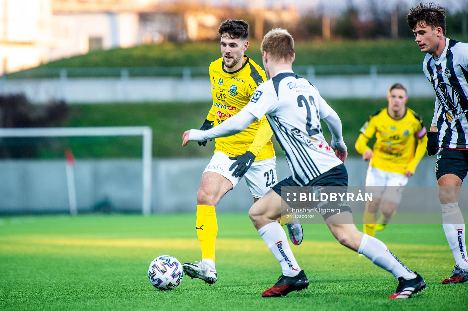 Lunds Oliver Stojanovic Fredin mot Lindomes Felix Hellberg
