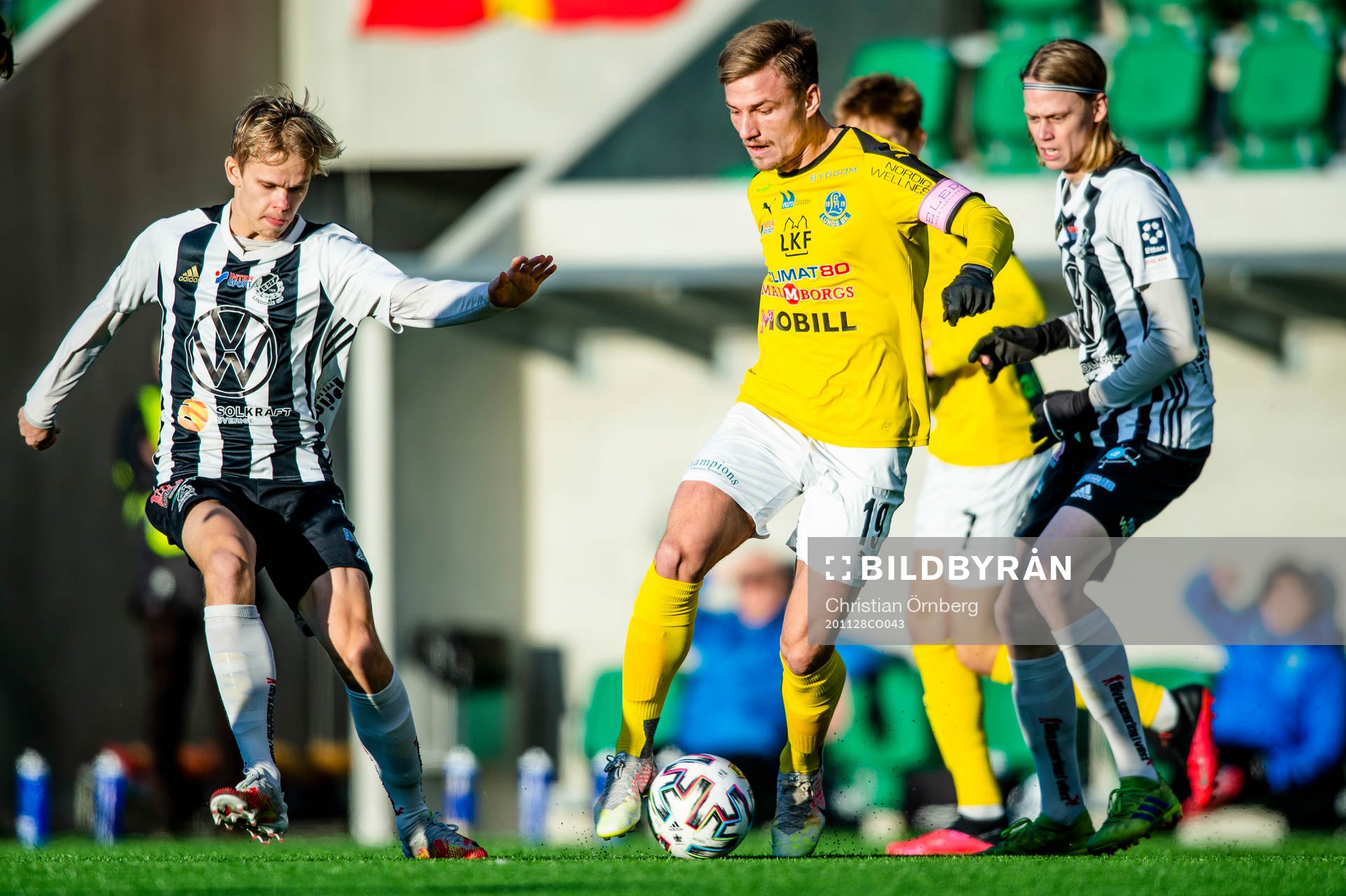Lunds Jesper Rindmo med bollen