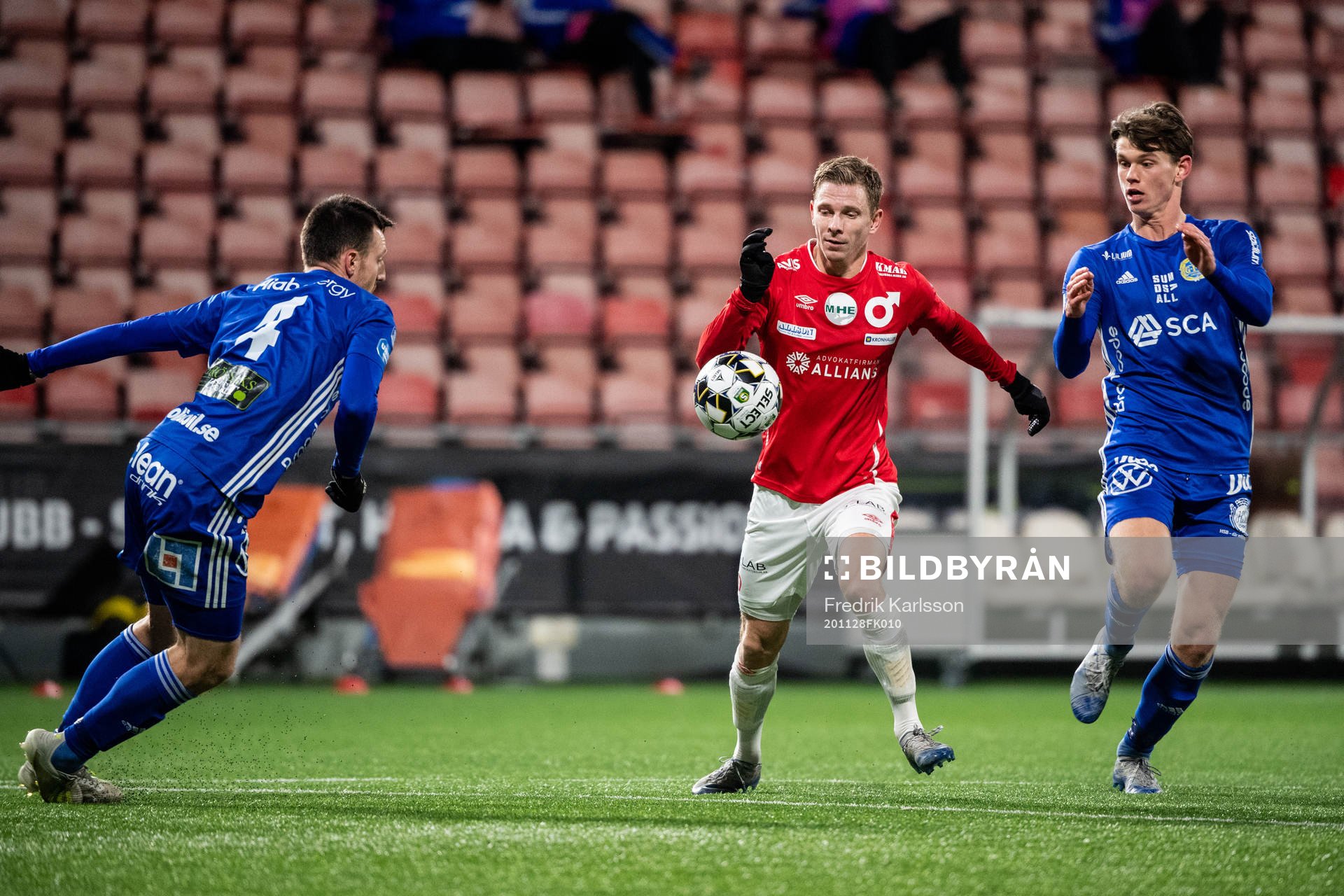Sundsvalls Alexander Blomqvist och Teodor Stenshagen mot