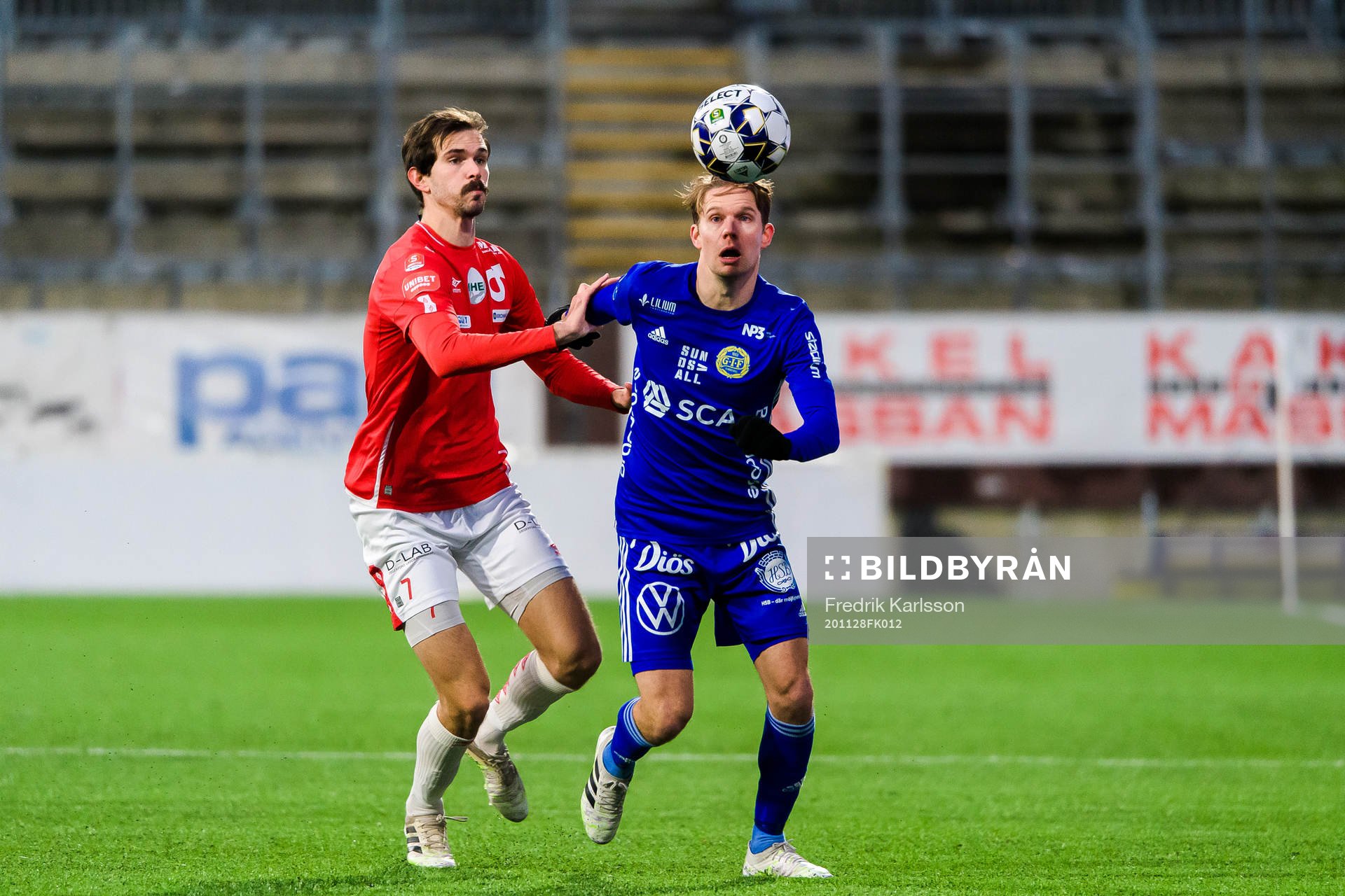 Degerfors Sebastian Olsson och Sundsvalls Johan Blomberg