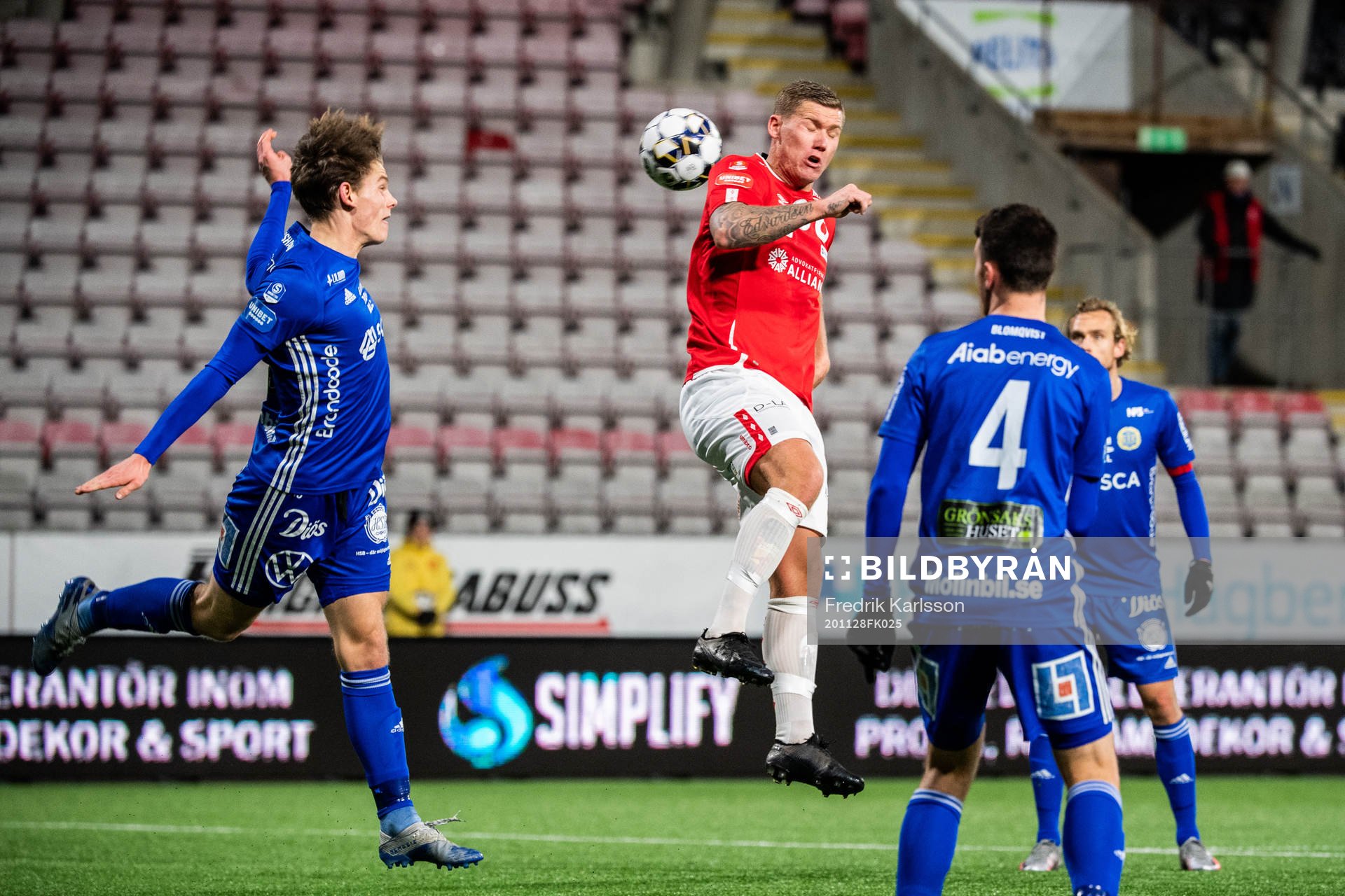 Sundsvalls Teodor Stenshagen och Degerfors Victor Edvardsen