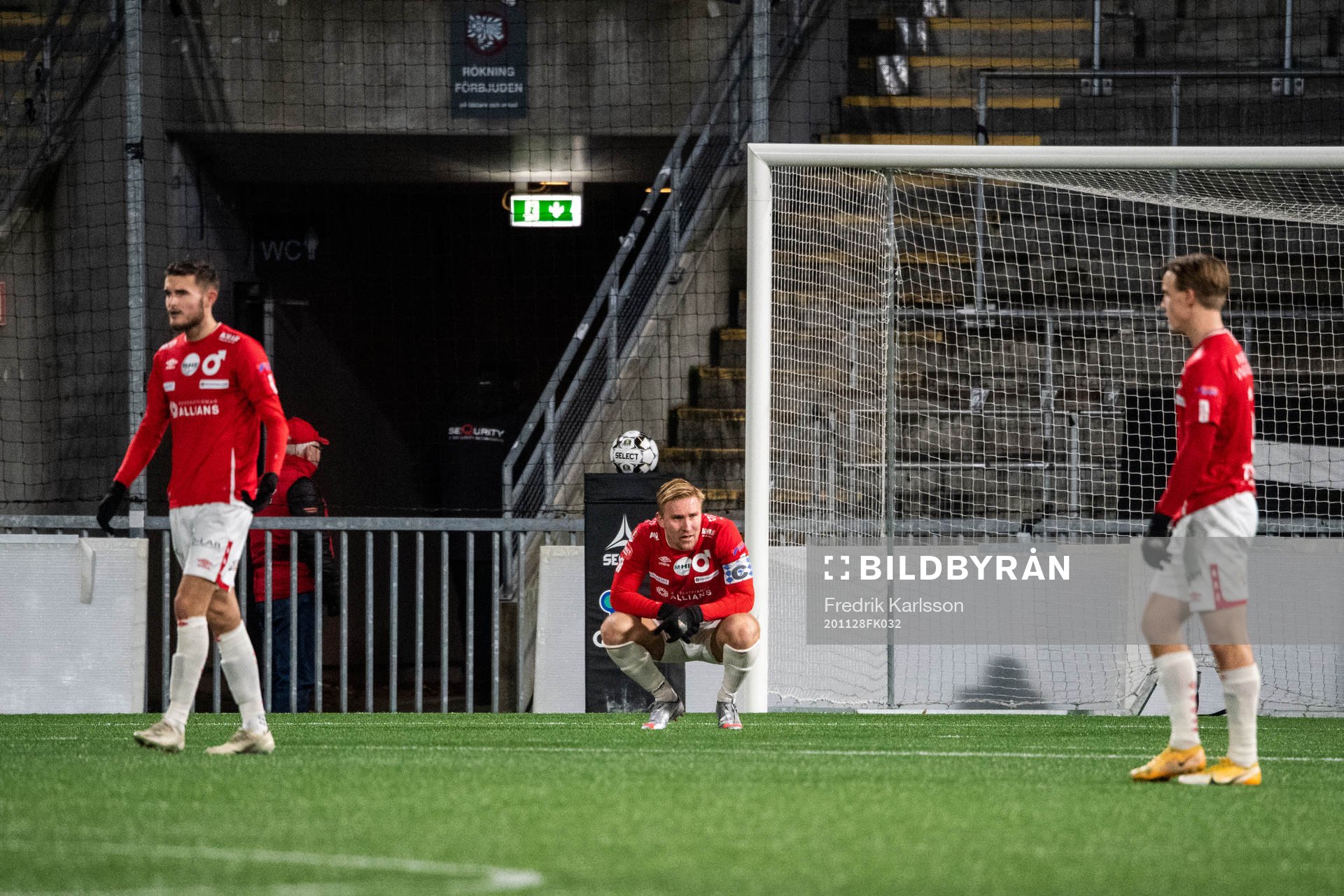 Degerfors spelare deppar