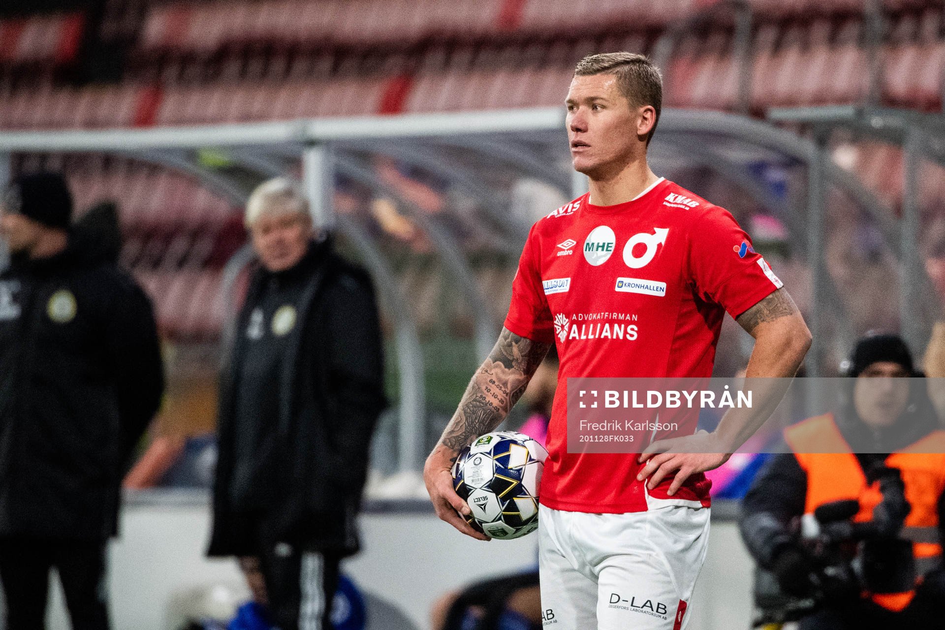 Degerfors Victor Edvardsen deppar