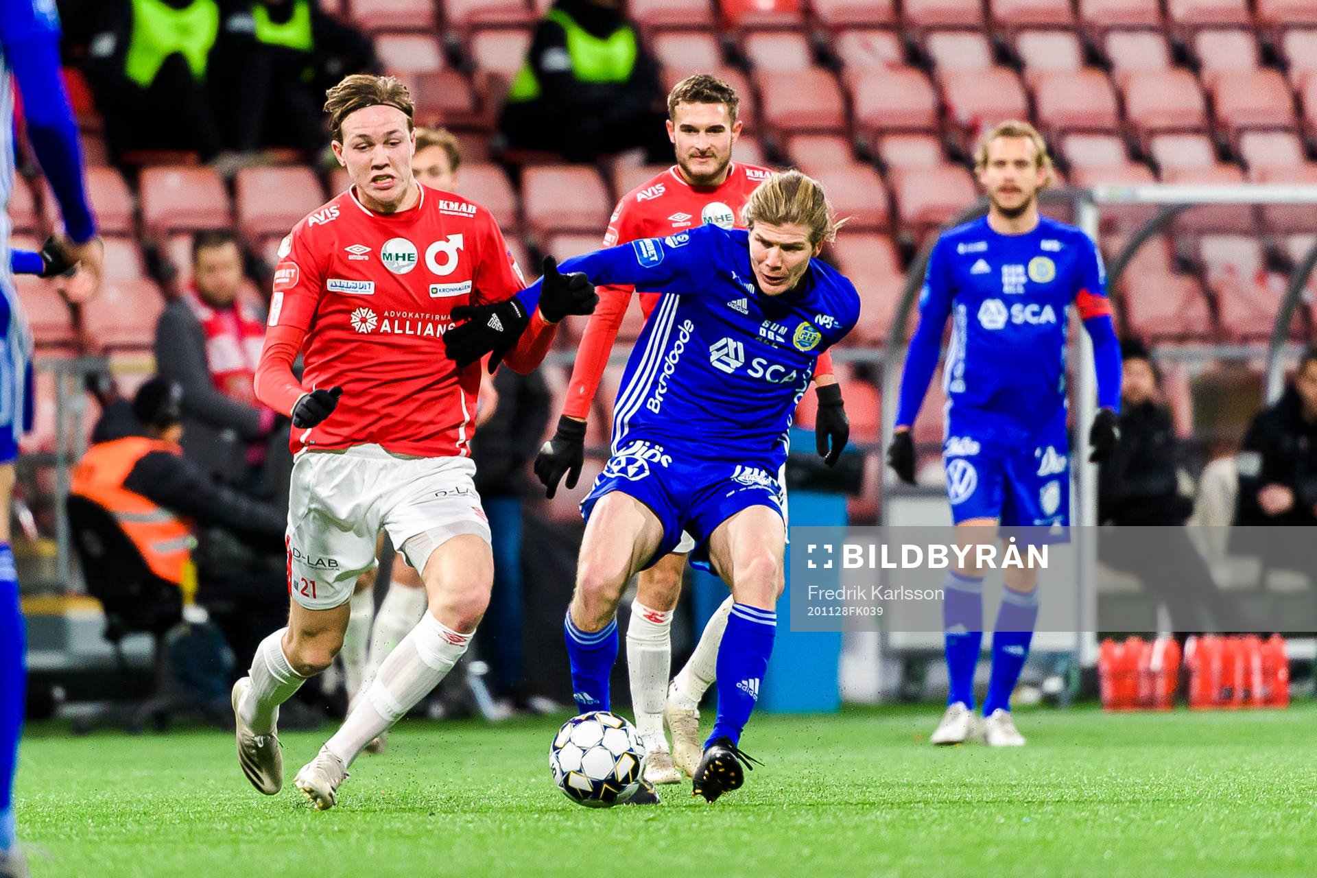 Degerfors Adam Carlén och Sundsvalls Oliver Berg
