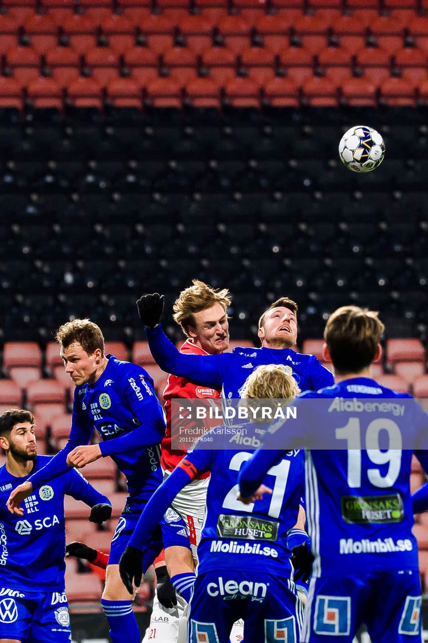 Degerfors Jakob Ortmark och Sundsvalls Alexander Blomqvist