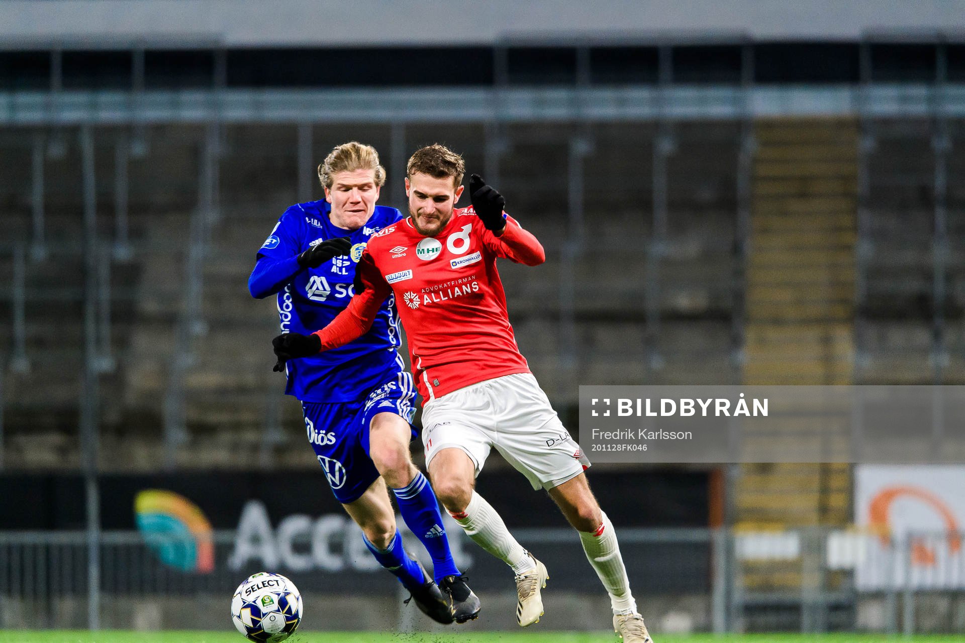 Sundsvalls Oliver Berg och Degerfors Christos Gravius