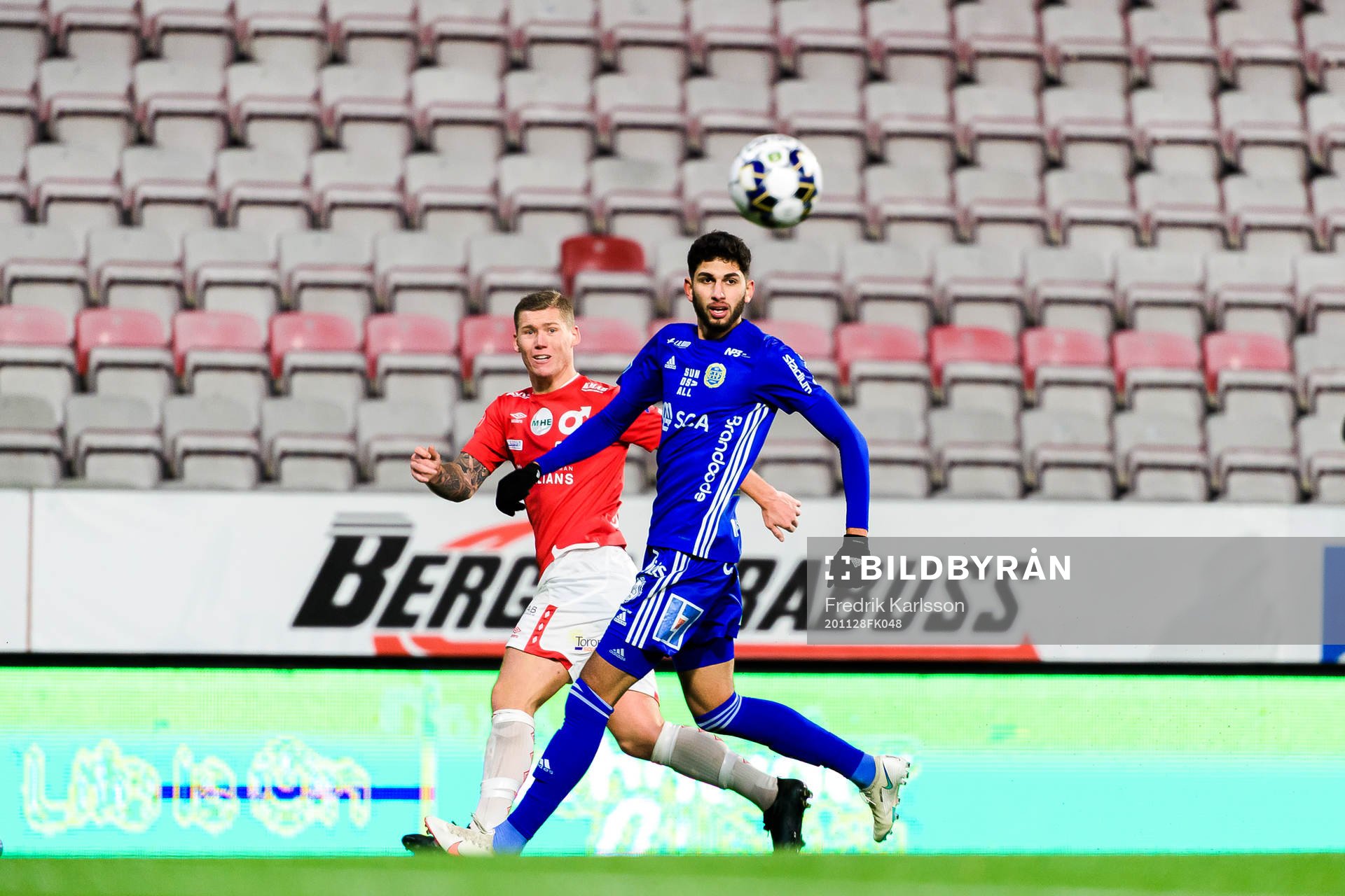 Degerfors Victor Edvardsen och Sundsvalls Paya Pichkah