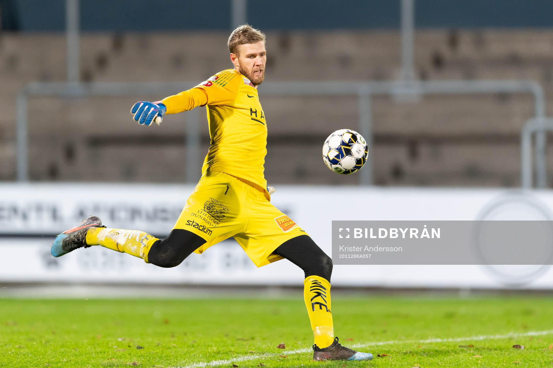 Örgrytes målvakt Fredrik Andersson