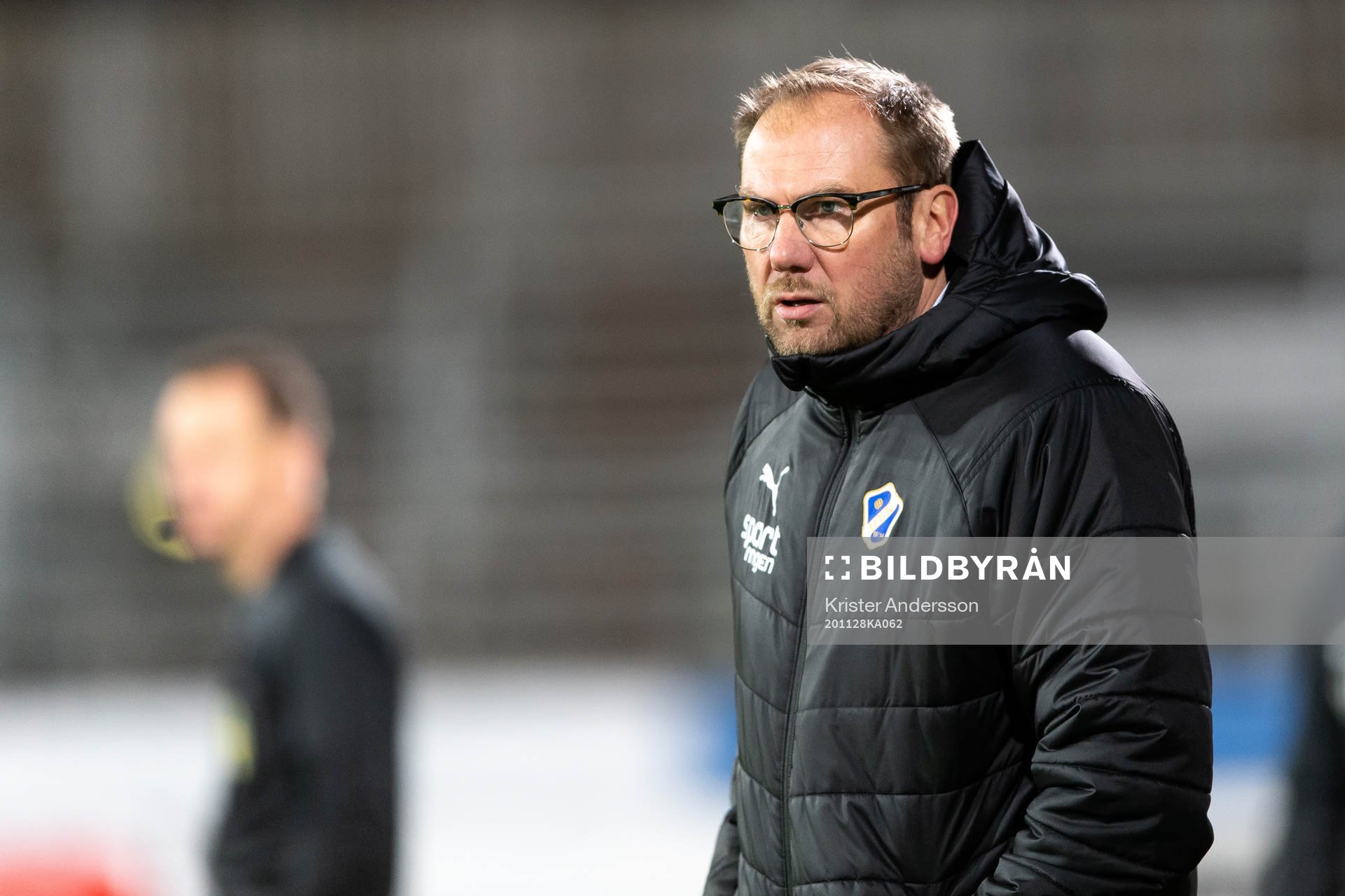 Halmstads tränare Magnus Haglund