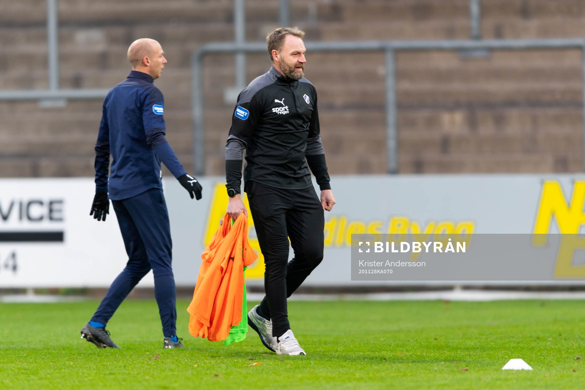 Halmstads assisterande tränare Torbjörn Arvidsson före